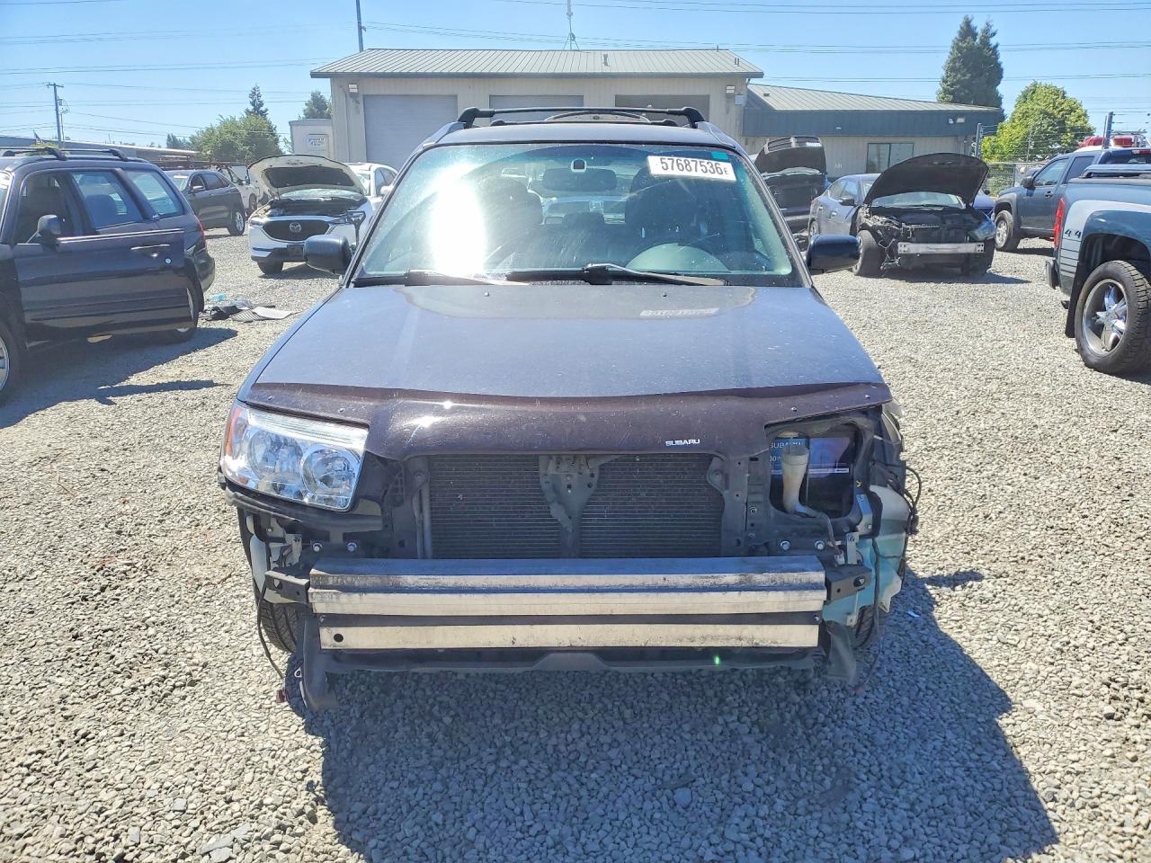 2008 Subaru Forester 2.5x Charcoal vin: JF1SG63638H719916
