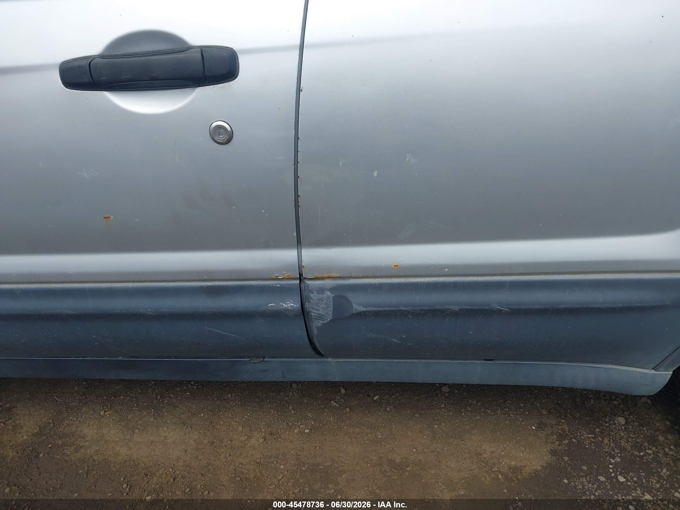 2003 Subaru Forester X Silver vin: JF1SG63643G704873