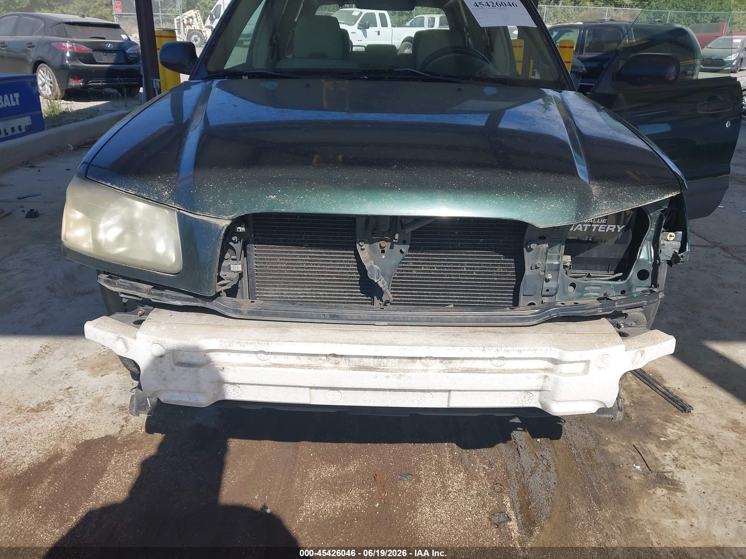 2003 Subaru Forester X Green vin: JF1SG63643H712479