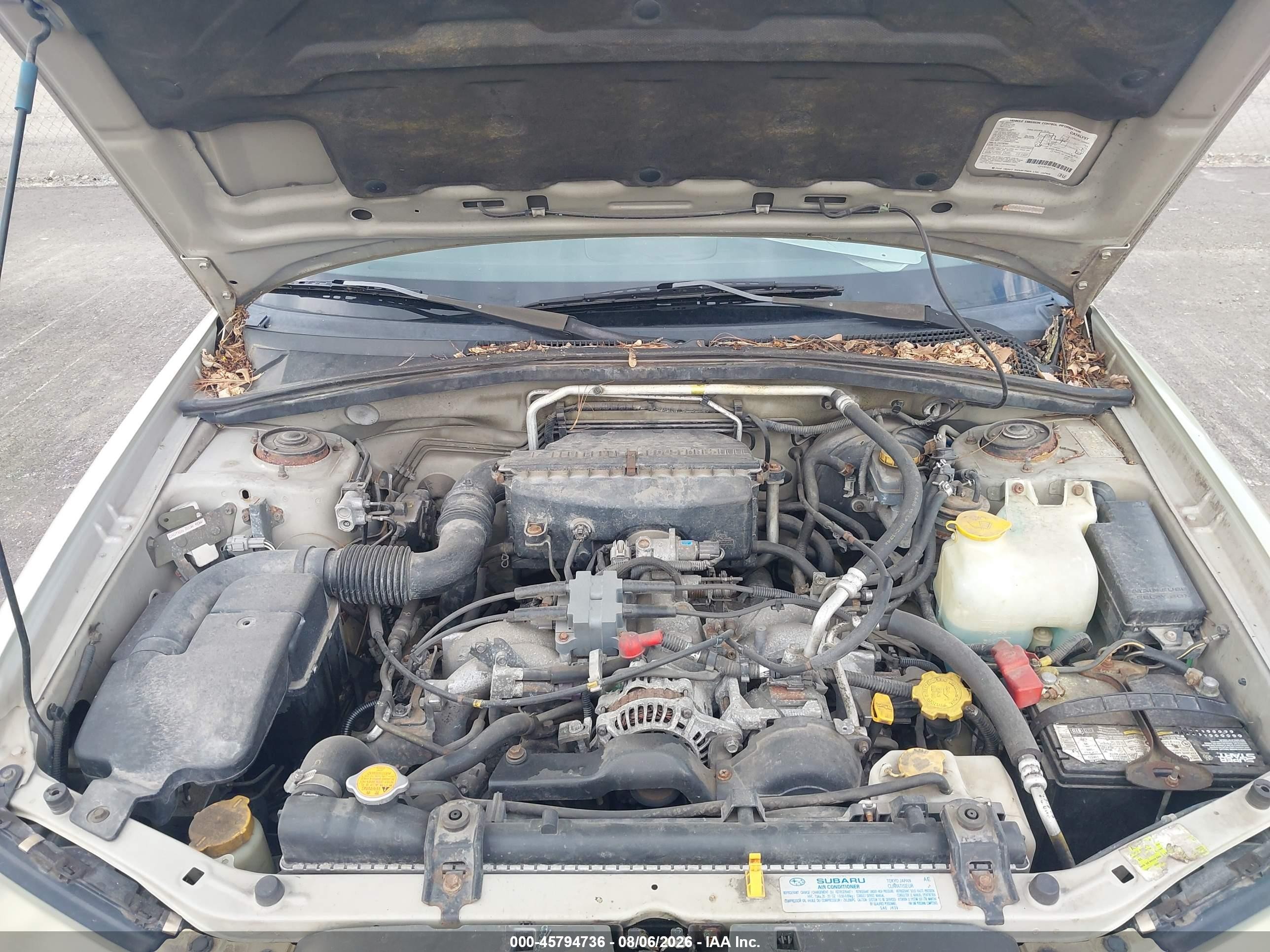 2003 Subaru Forester X Gold vin: JF1SG63643H736863