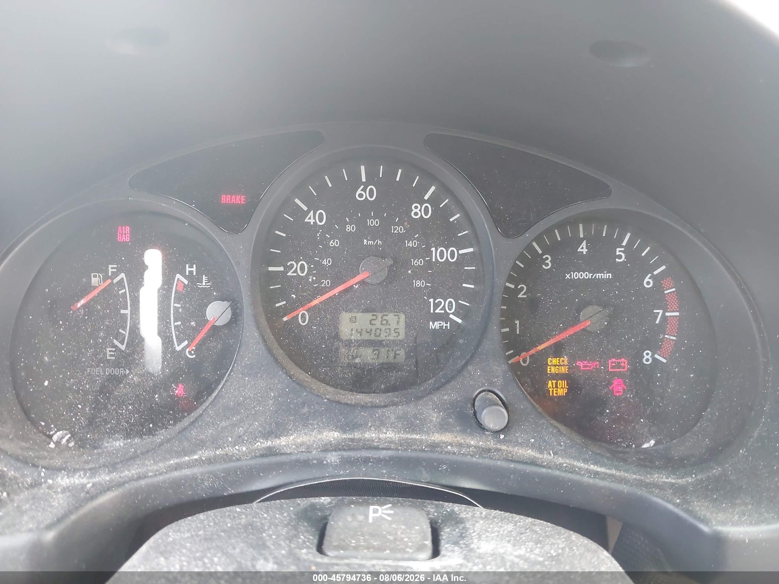 2003 Subaru Forester X Gold vin: JF1SG63643H736863