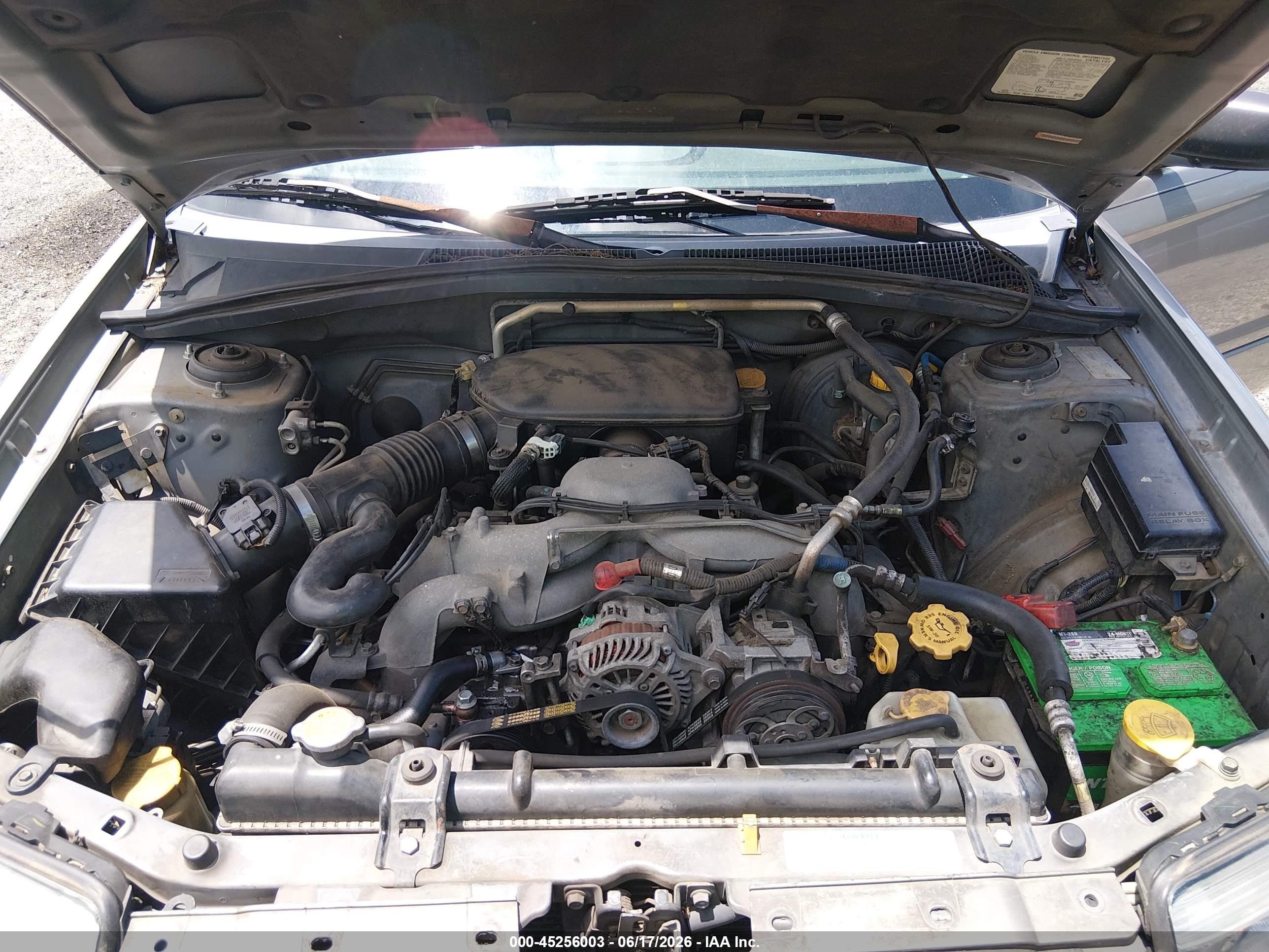 2006 Subaru Forester 2.5x Серый vin: JF1SG63646G714095
