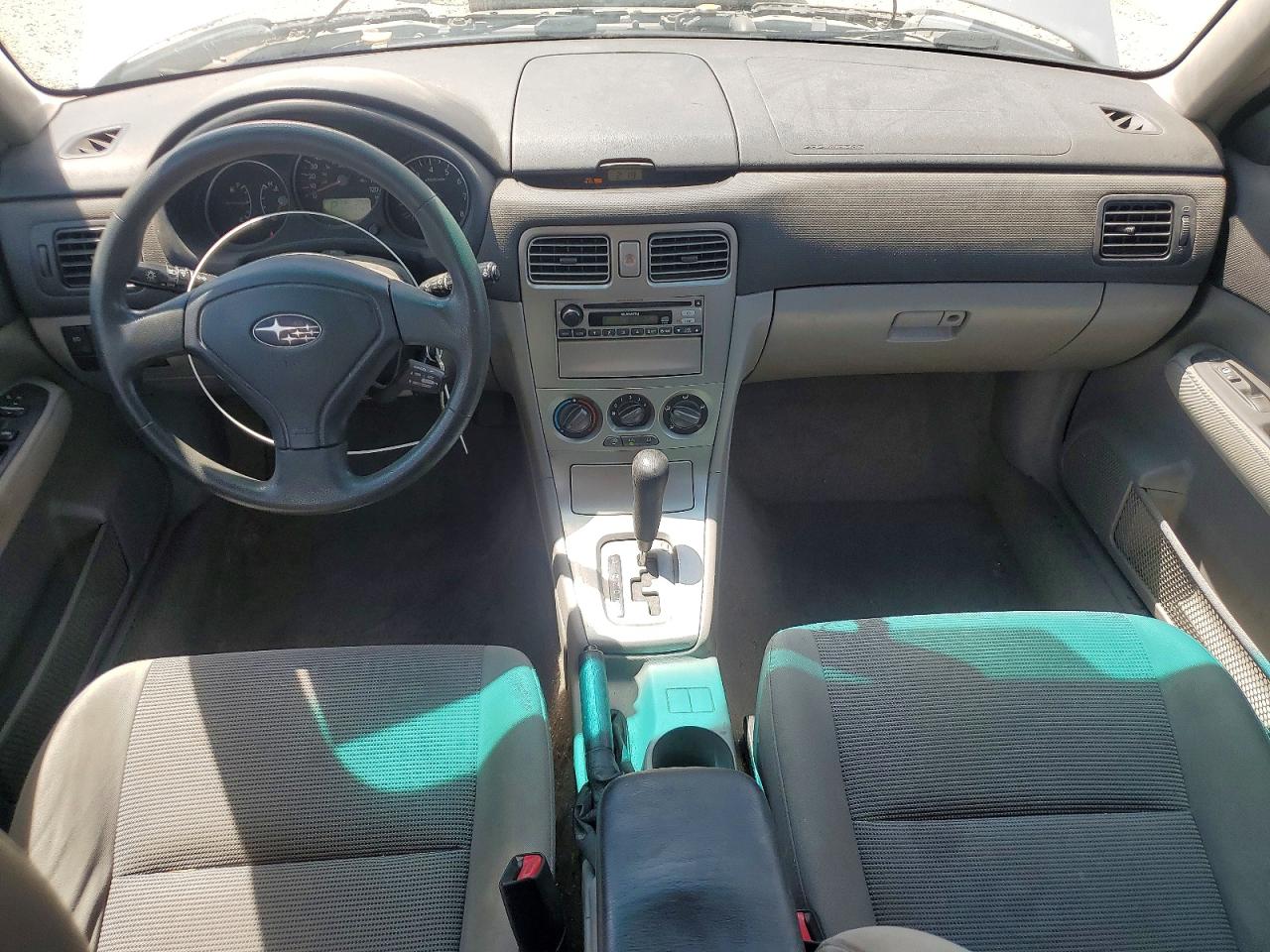 2006 Subaru Forester 2.5x Silver vin: JF1SG63646H752520