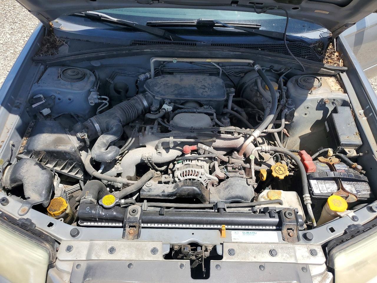 2006 Subaru Forester 2.5x Silver vin: JF1SG63646H752520
