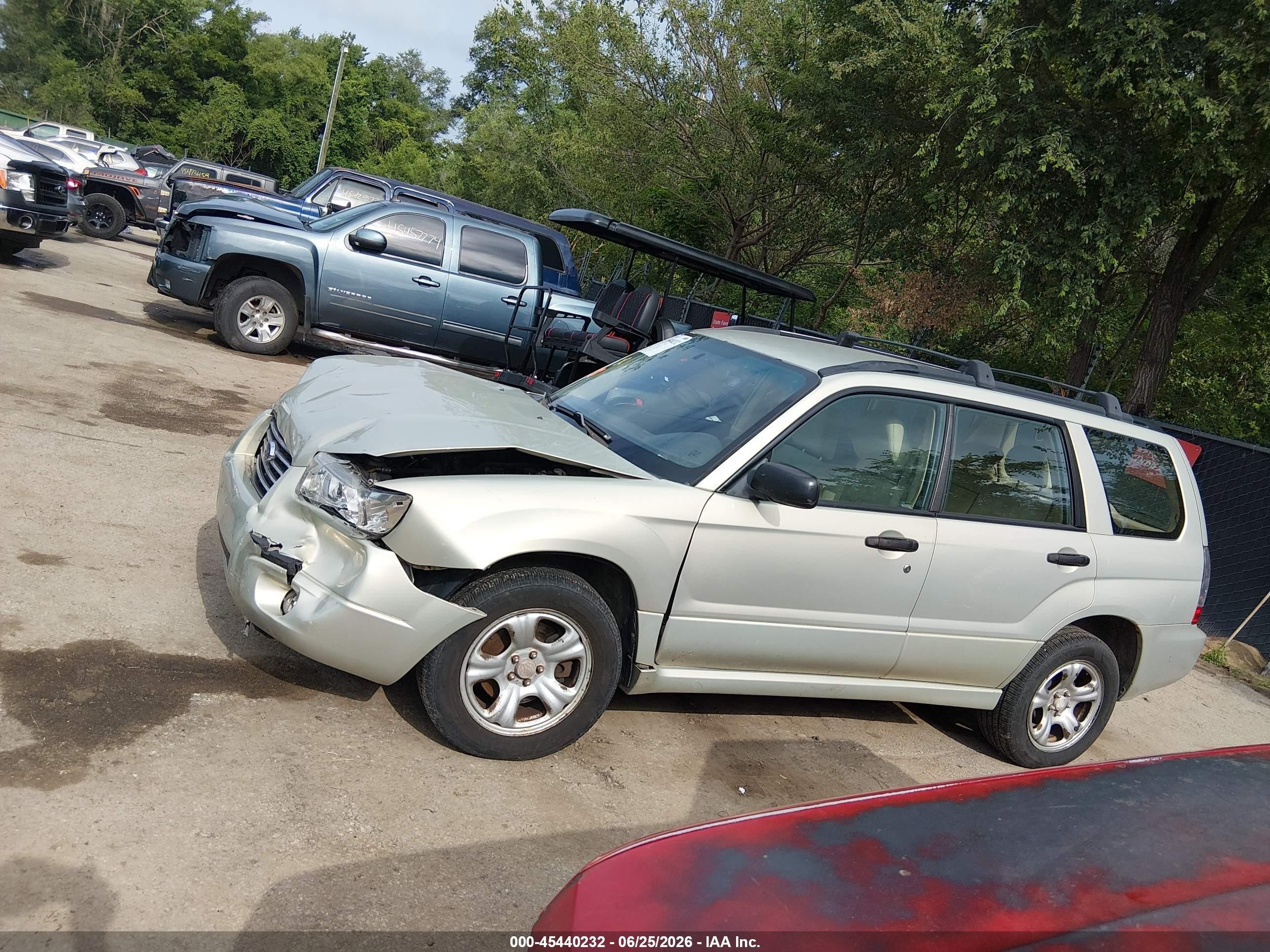 2007 Subaru Forester 2.5x/sports 2.5x Champagne vin: JF1SG63647H730390
