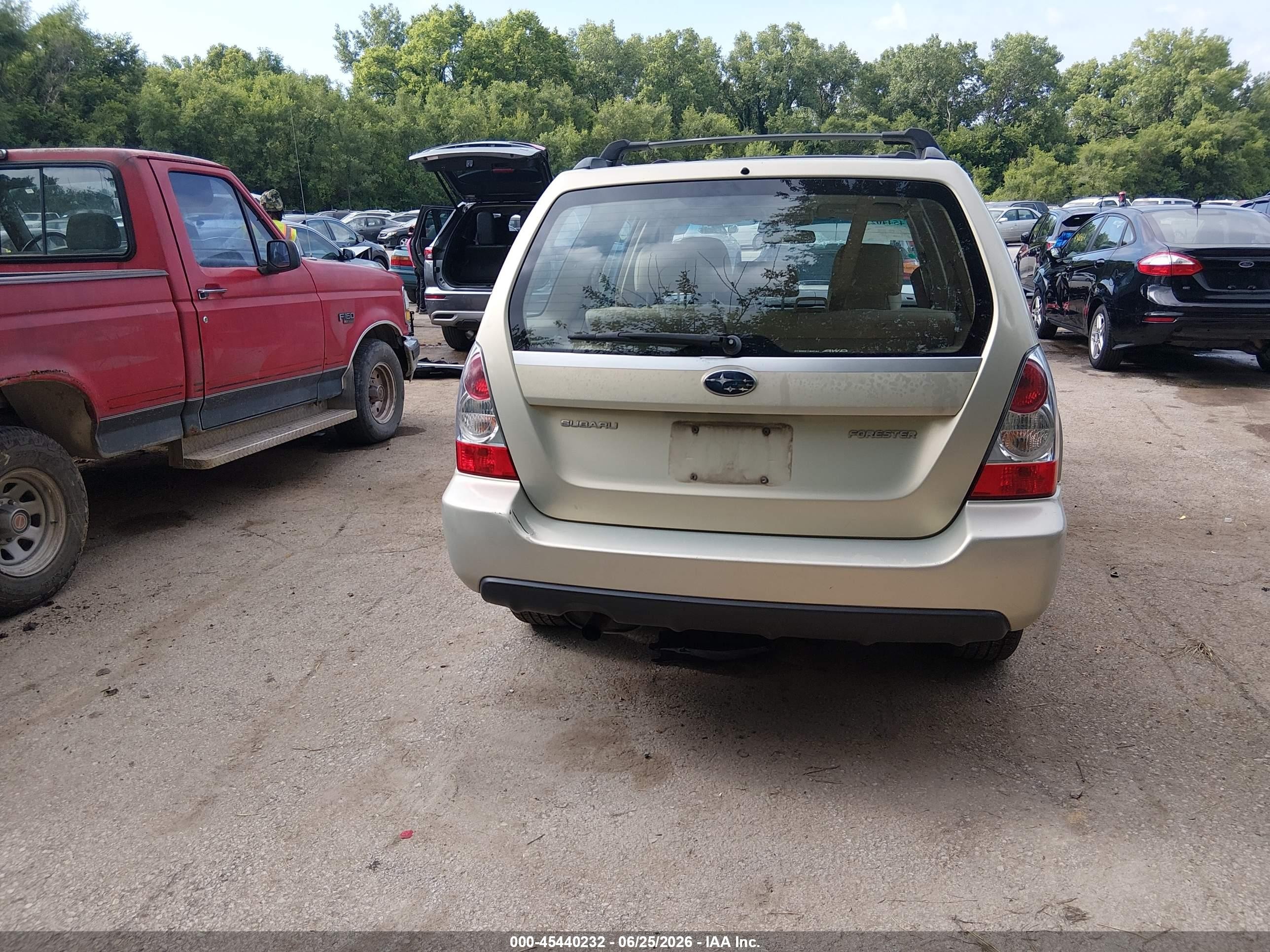2007 Subaru Forester 2.5x/sports 2.5x Champagne vin: JF1SG63647H730390