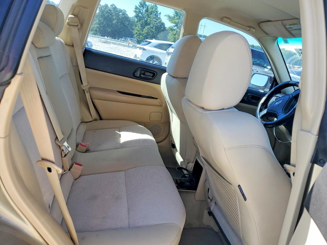 2008 Subaru Forester 2.5x Tan vin: JF1SG63648H701876
