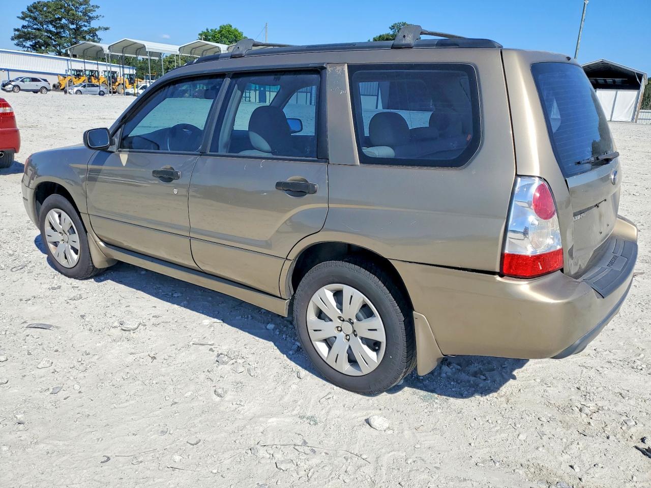2008 Subaru Forester 2.5x Tan vin: JF1SG63648H701876