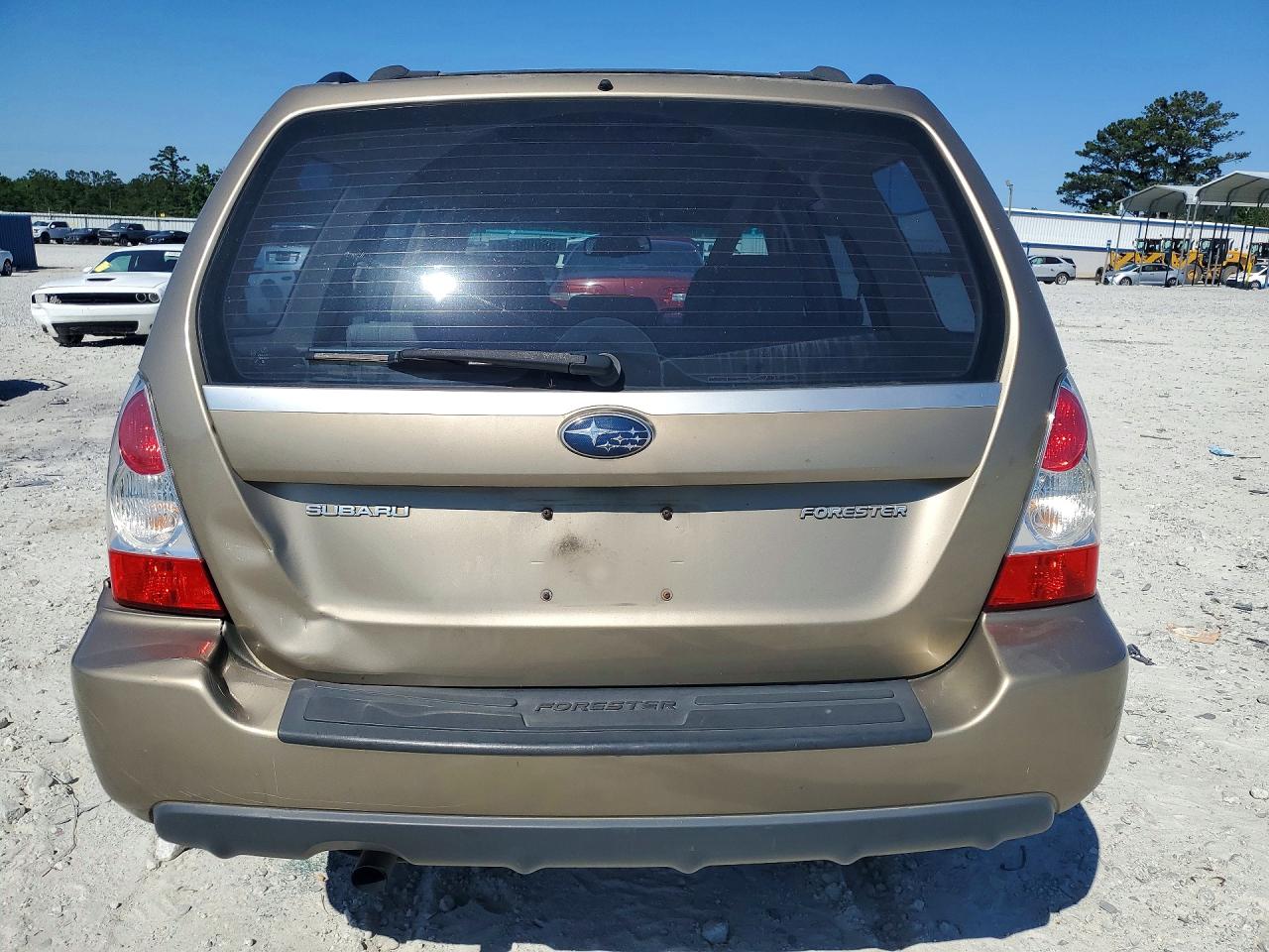 2008 Subaru Forester 2.5x Tan vin: JF1SG63648H701876