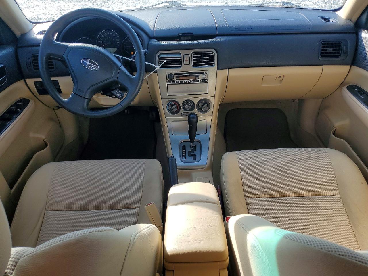 2008 Subaru Forester 2.5x Tan vin: JF1SG63648H701876