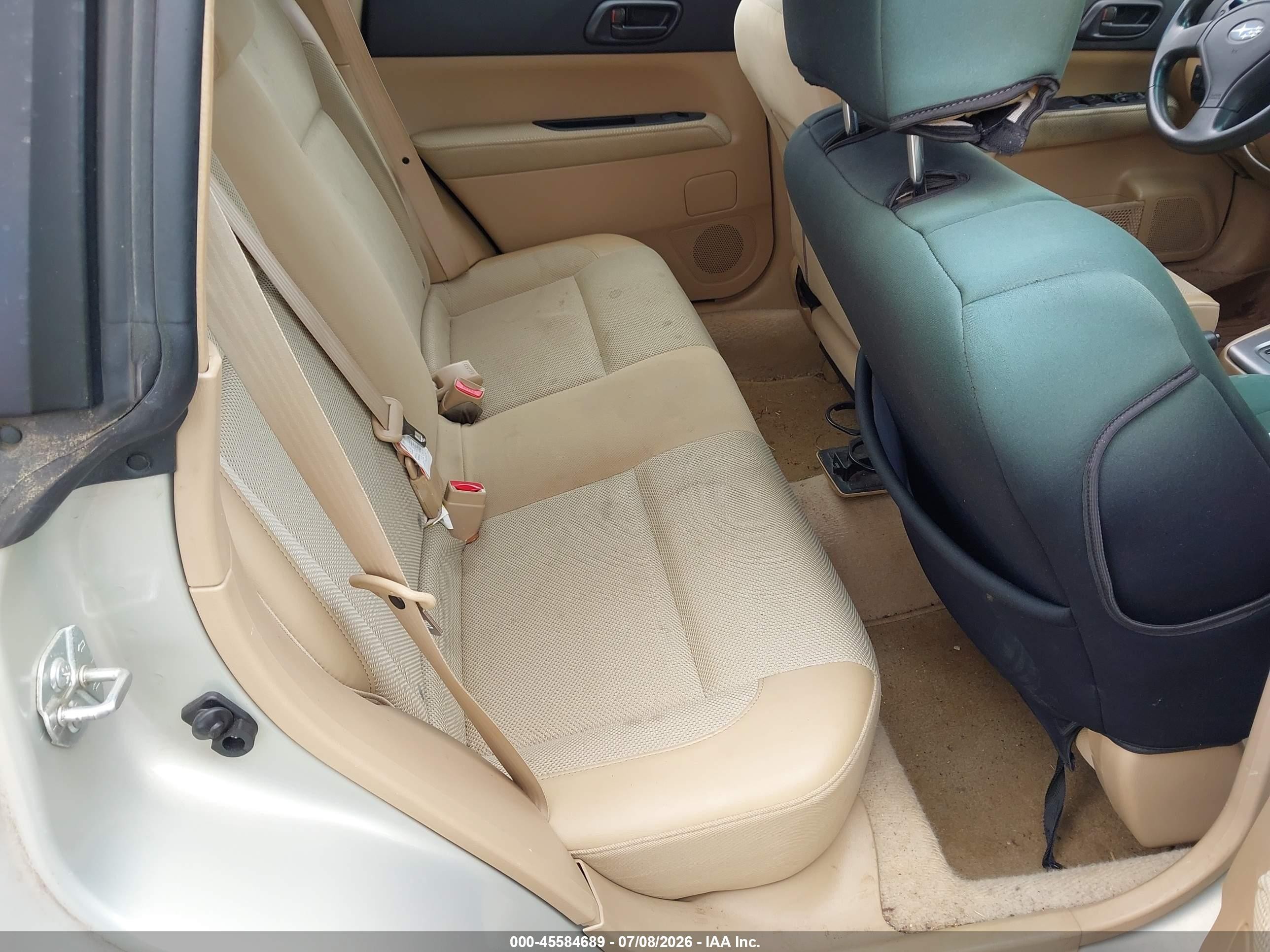 2005 Subaru Forester 2.5x Gold vin: JF1SG63655H721453