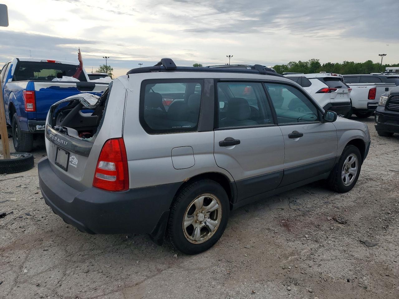 2005 Subaru Forester 2.5x Желто-коричневый vin: JF1SG63655H753805