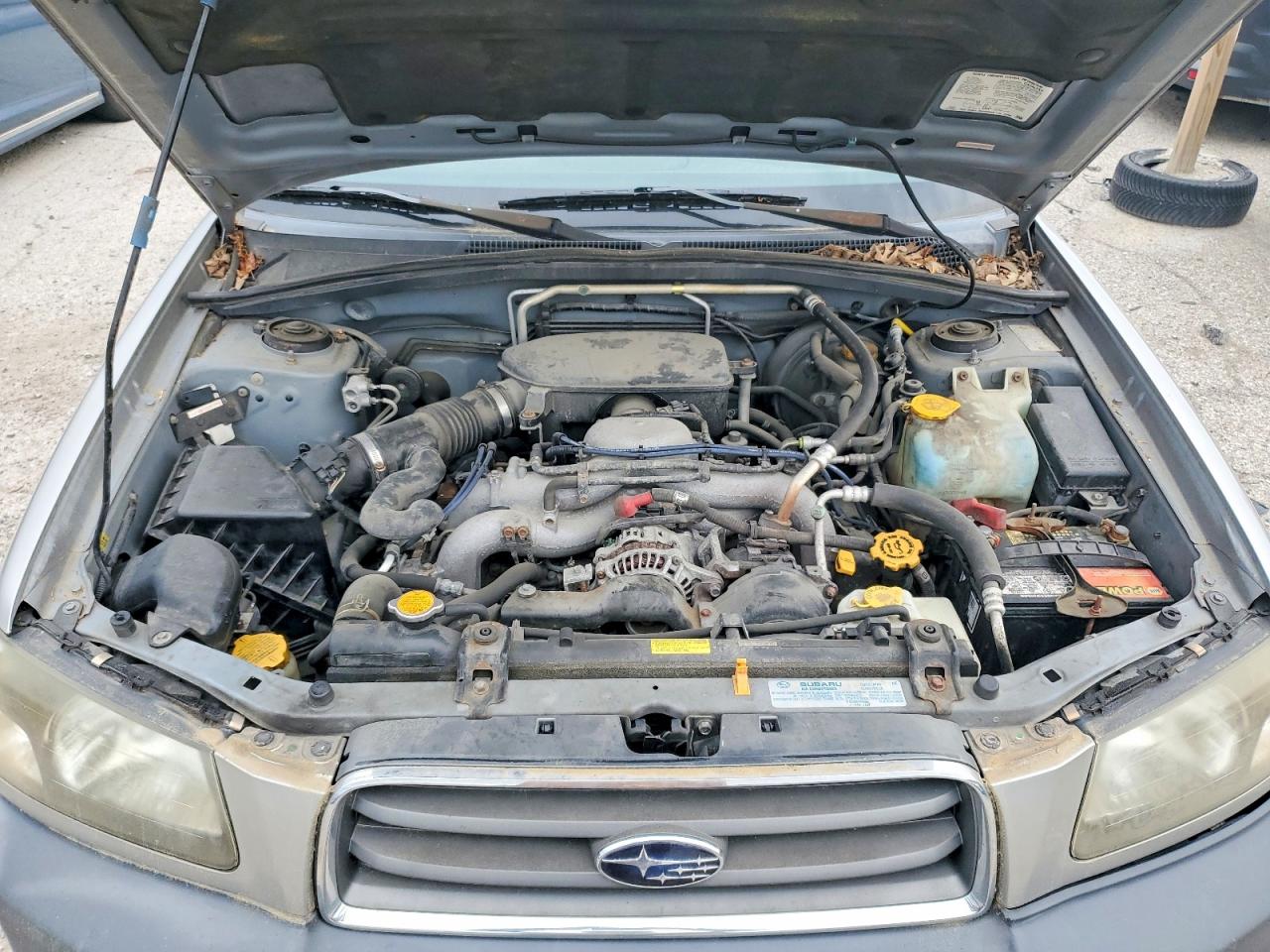 2005 Subaru Forester 2.5x Желто-коричневый vin: JF1SG63655H753805