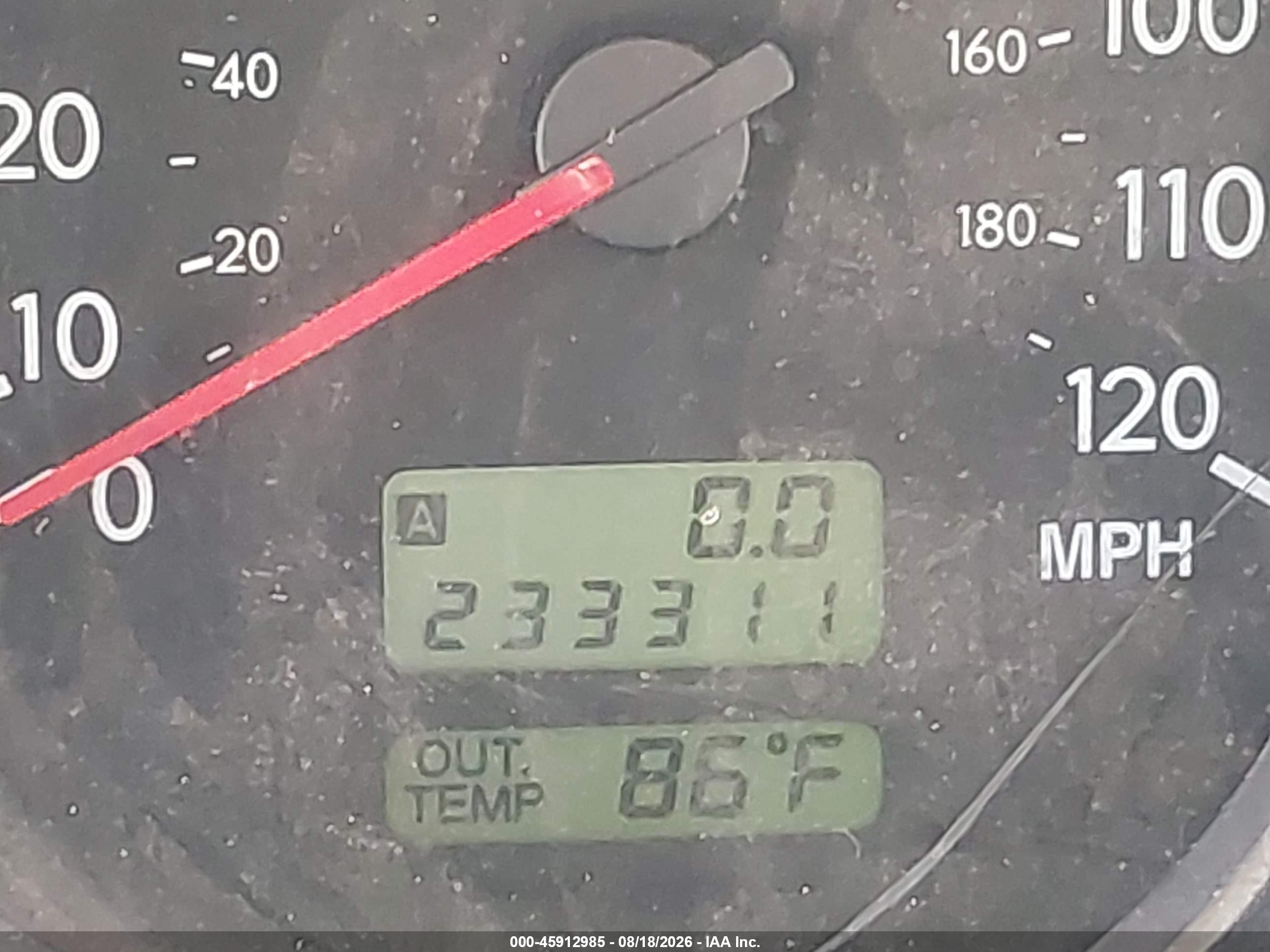 2006 Subaru Forester 2.5x Red vin: JF1SG63656G711321
