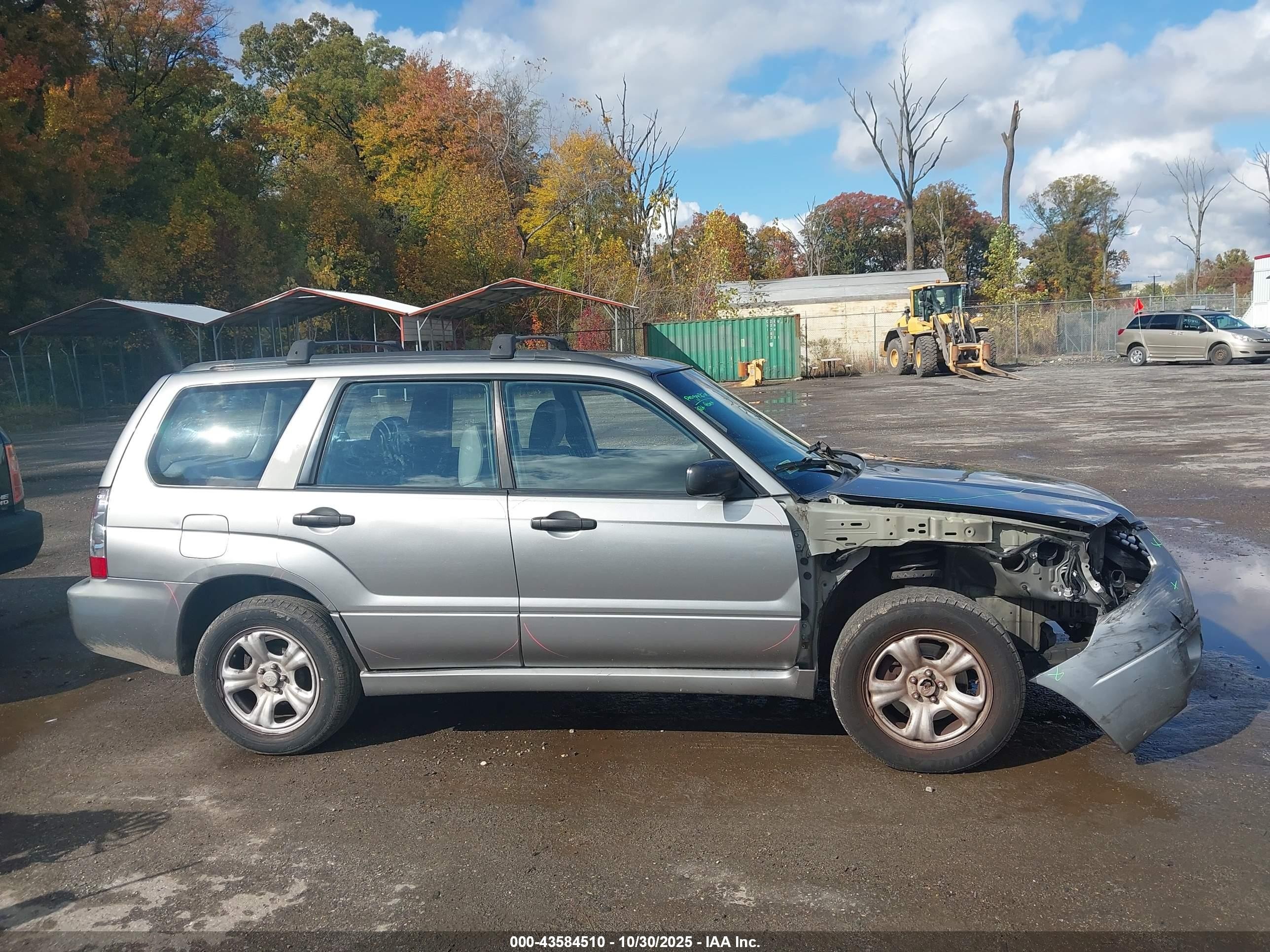 2007 Subaru Forester 2.5x Champagne vin: JF1SG63657H703425