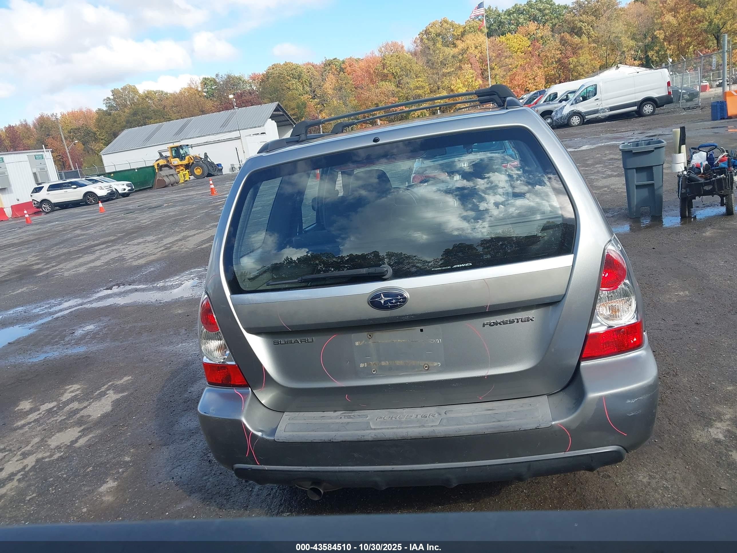 2007 Subaru Forester 2.5x Champagne vin: JF1SG63657H703425