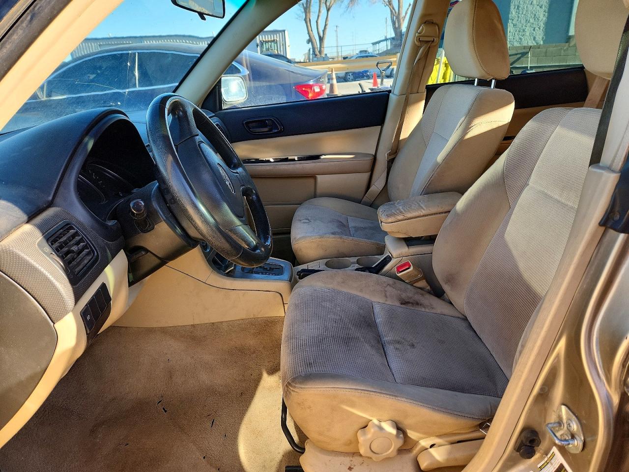 2008 Subaru Forester 2.5x Brown vin: JF1SG63658H721036