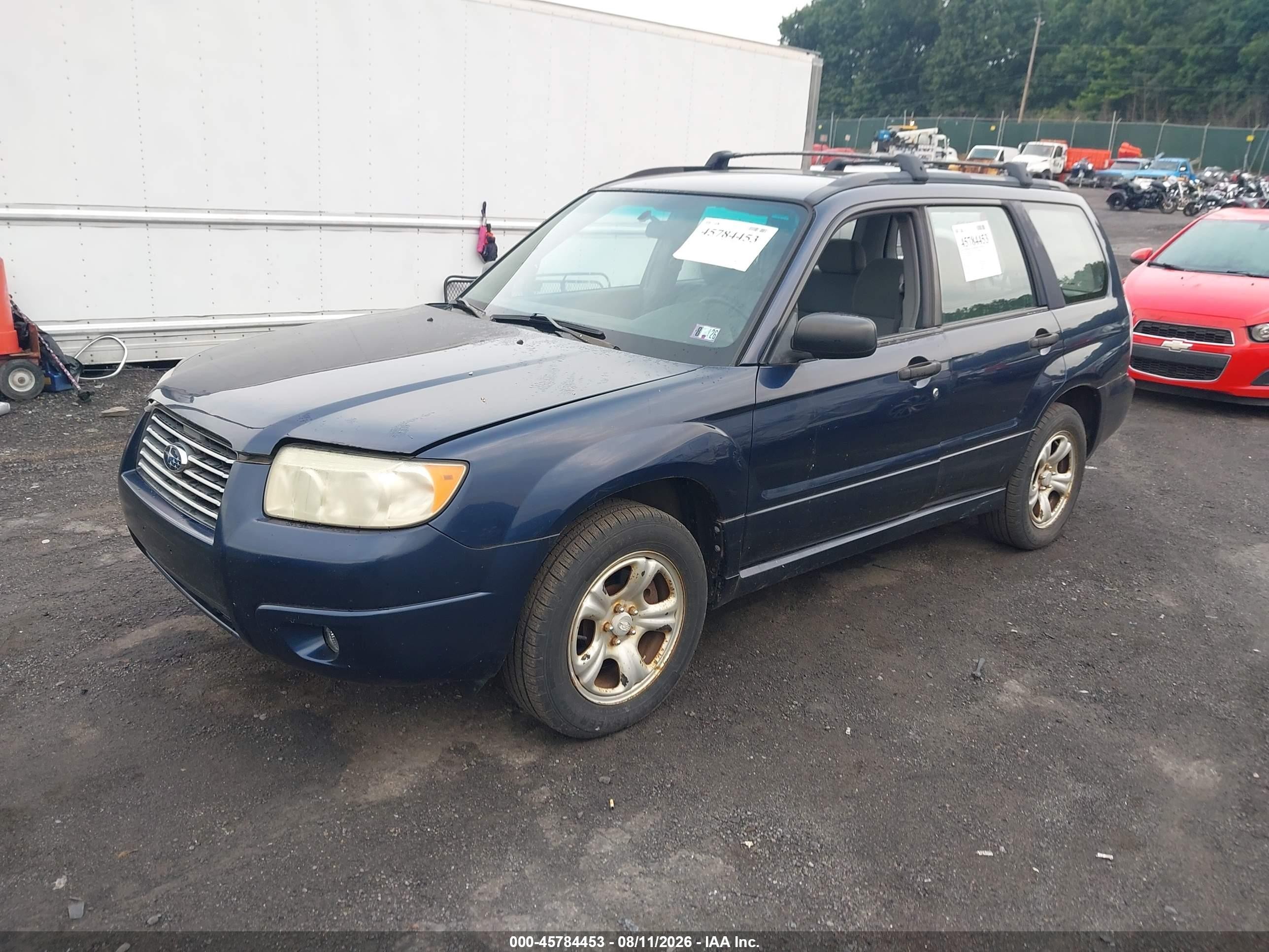 2006 Subaru Forester 2.5x Blue vin: JF1SG63666H701746
