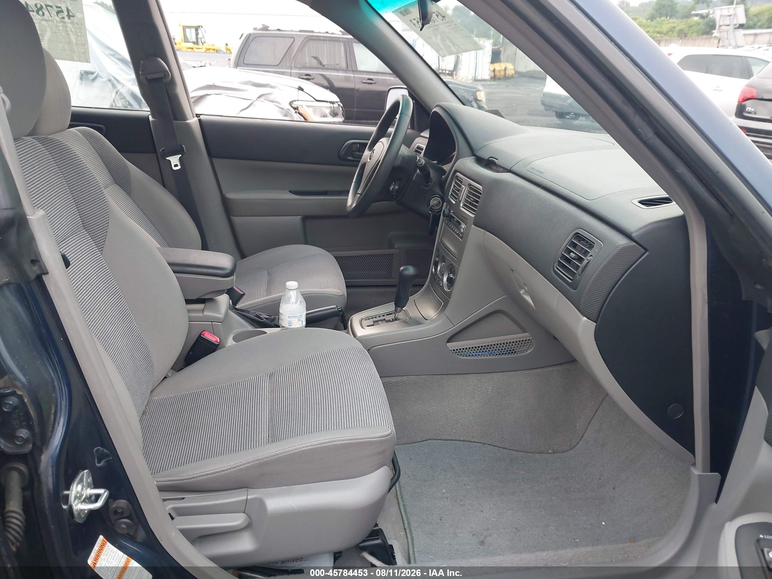 2006 Subaru Forester 2.5x Blue vin: JF1SG63666H701746