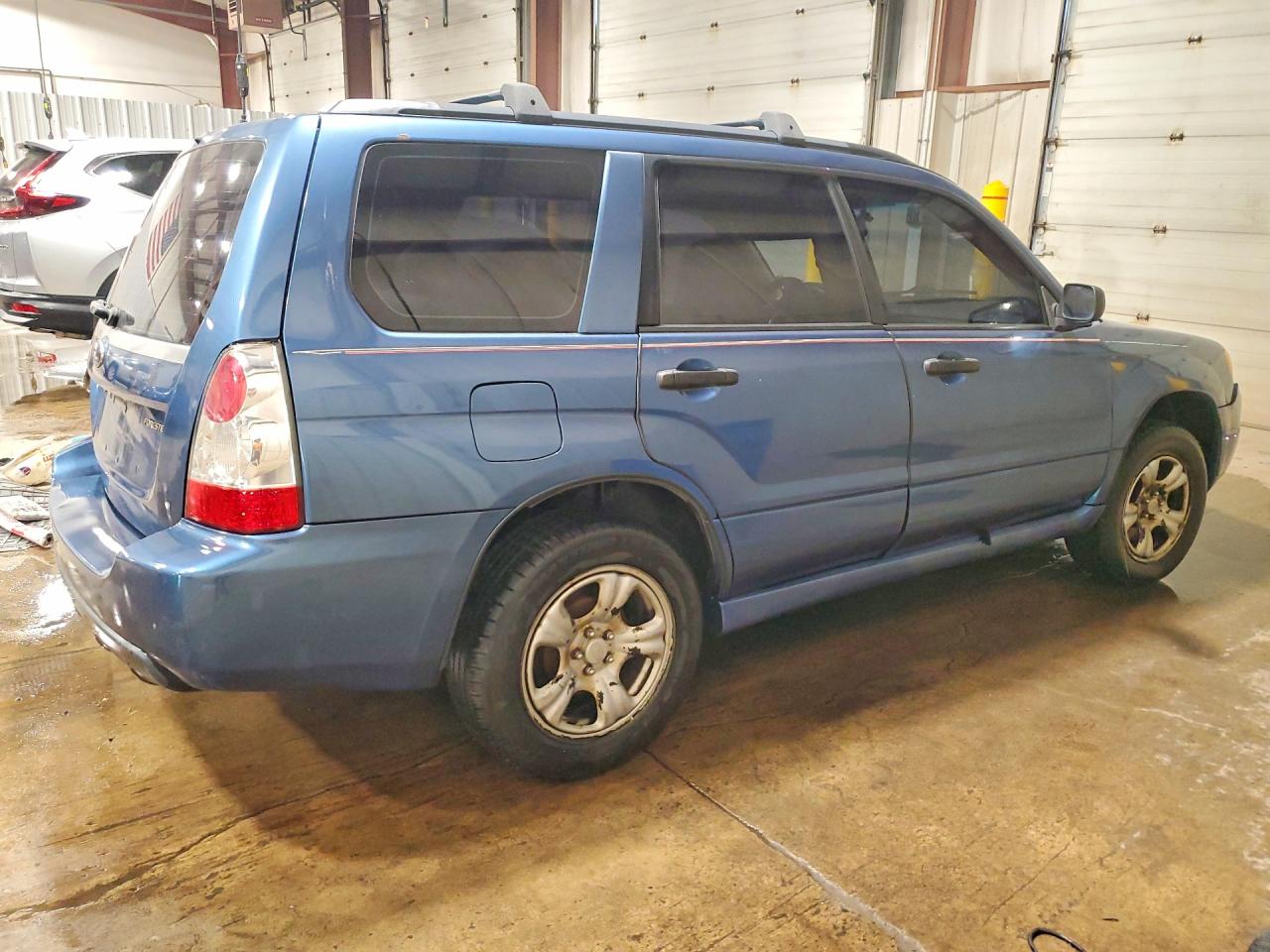 2007 Subaru Forester 2.5x Blue vin: JF1SG63667H729645