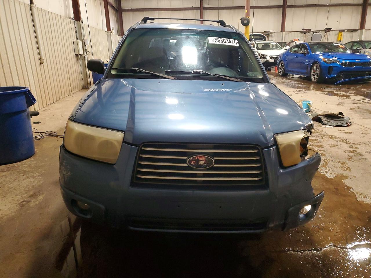 2007 Subaru Forester 2.5x Blue vin: JF1SG63667H729645