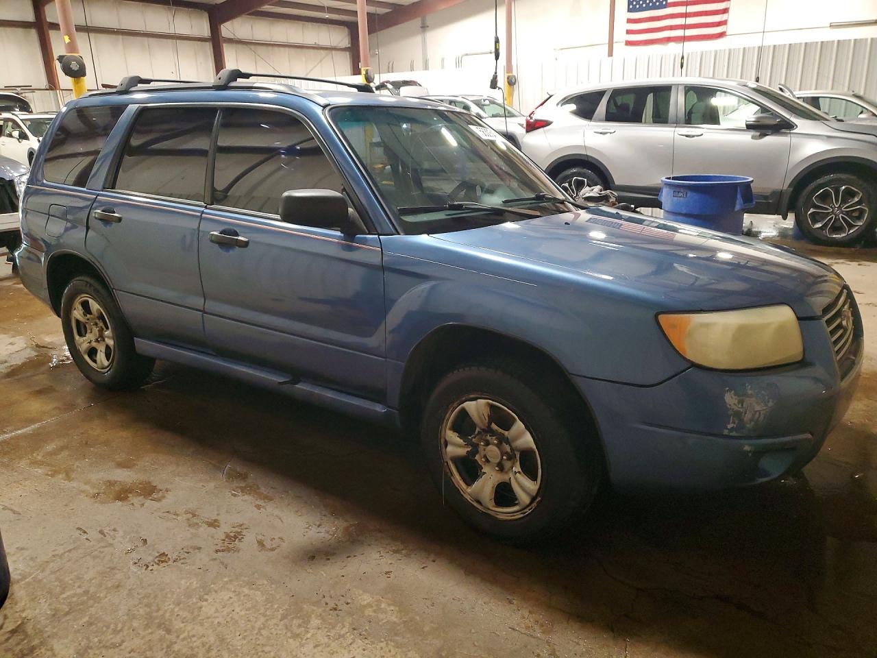 2007 Subaru Forester 2.5x Blue vin: JF1SG63667H729645