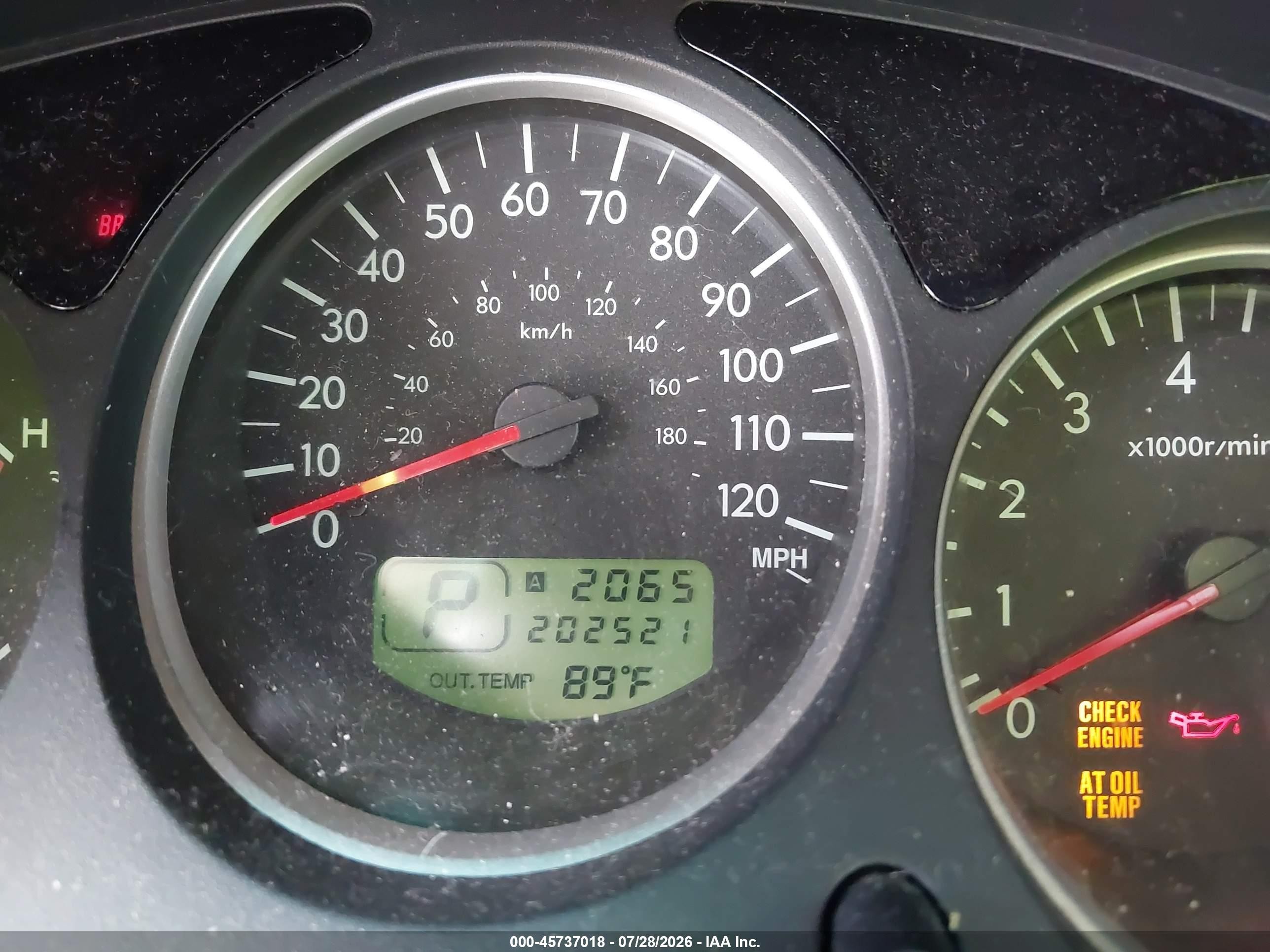 2007 Subaru Forester 2.5x Красный vin: JF1SG63667H744825