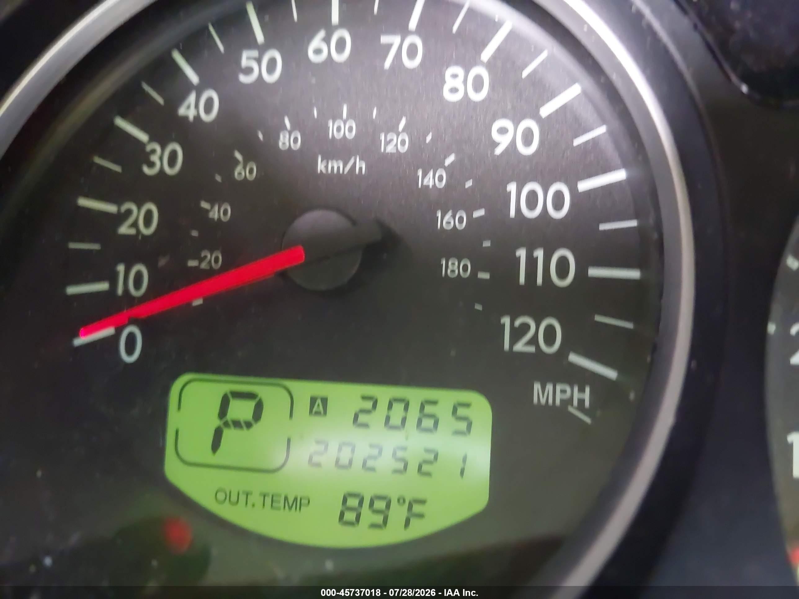 2007 Subaru Forester 2.5x Красный vin: JF1SG63667H744825