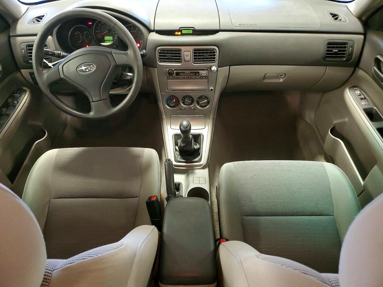 2008 Subaru Forester 2.5x Gray vin: JF1SG63668G715655