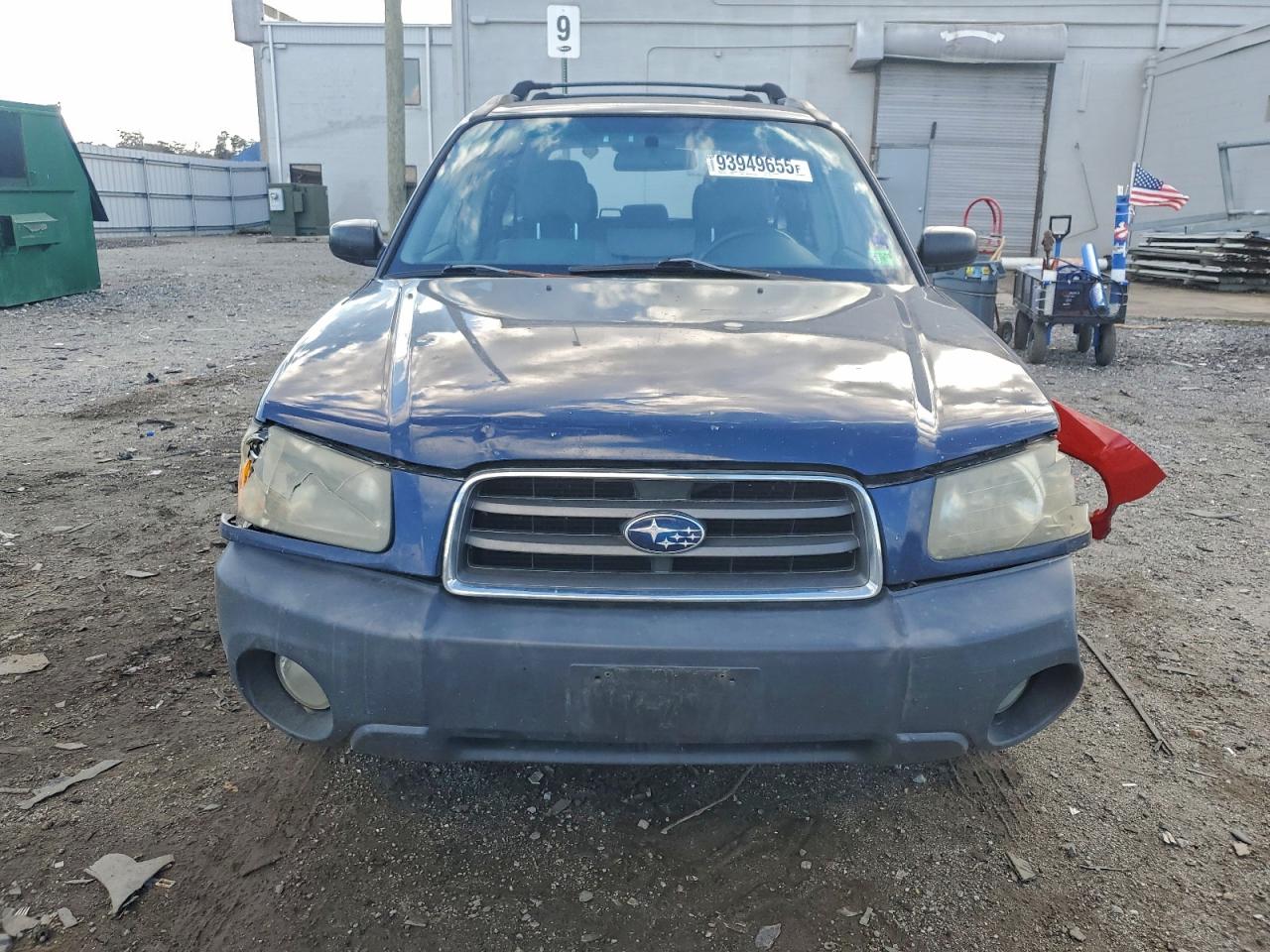 2005 Subaru Forester 2.5x Blue vin: JF1SG63675H715637