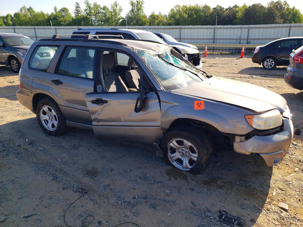 2006 Subaru Forester 2.5x Желто-коричневый vin: JF1SG63676H741690