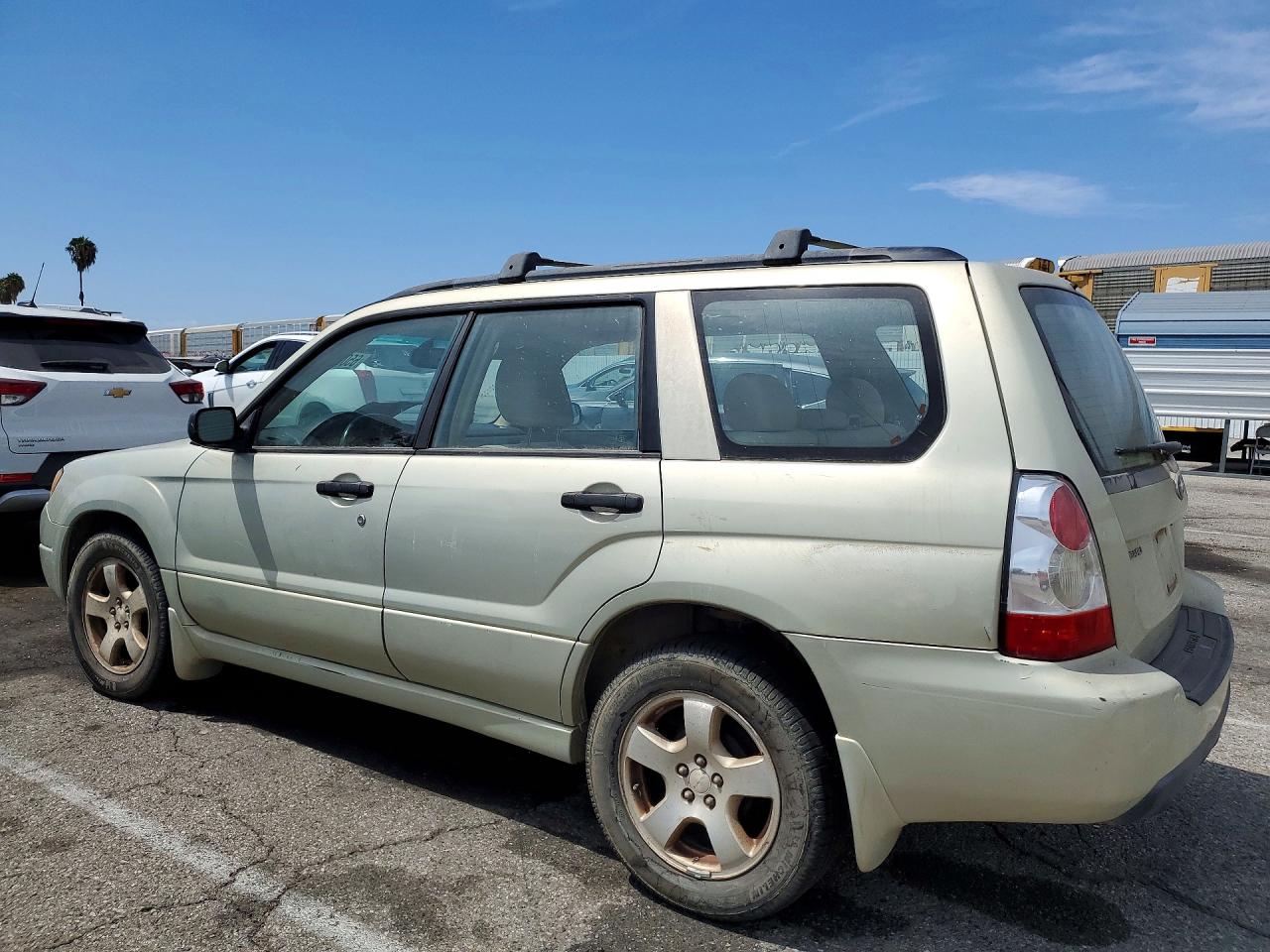 2006 Subaru Forester 2.5x Gray vin: JF1SG63676H751569