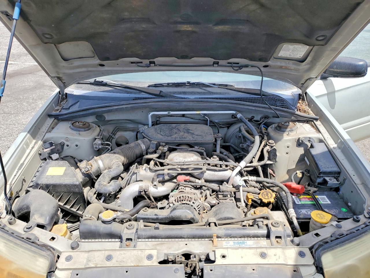 2006 Subaru Forester 2.5x Gray vin: JF1SG63676H751569