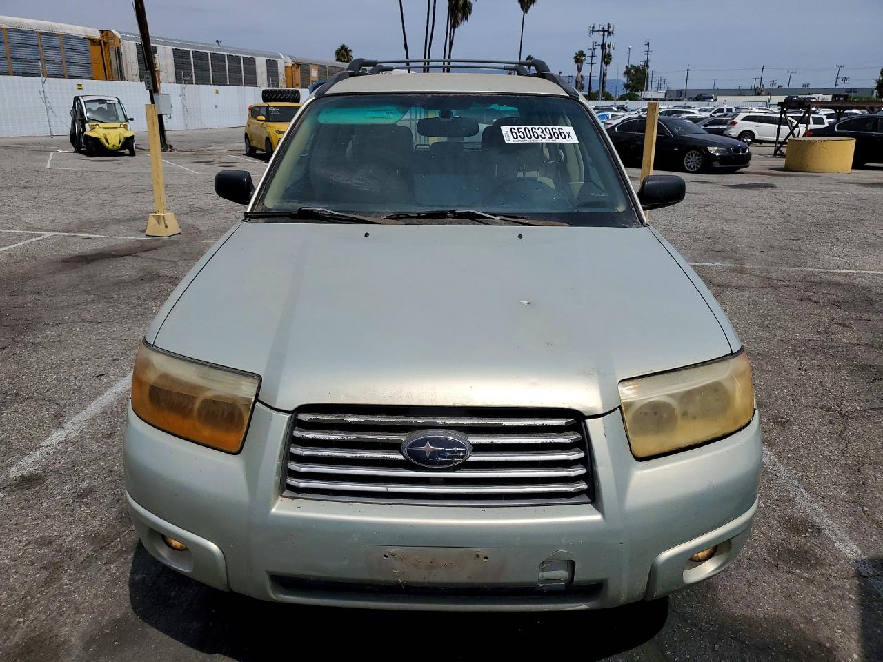 2006 Subaru Forester 2.5x Gray vin: JF1SG63676H751569