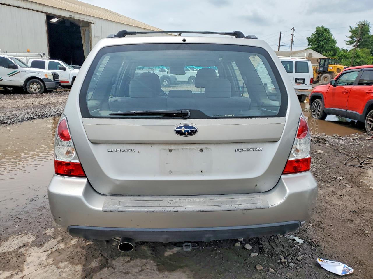 2006 Subaru Forester 2.5x Gray vin: JF1SG63686G711331