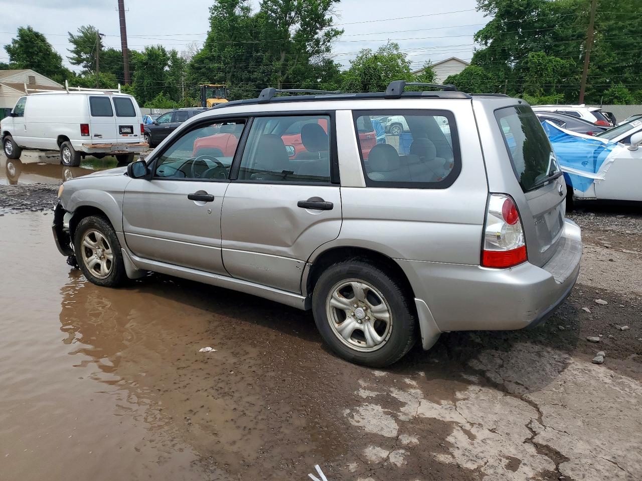 2006 Subaru Forester 2.5x Gray vin: JF1SG63686G711331