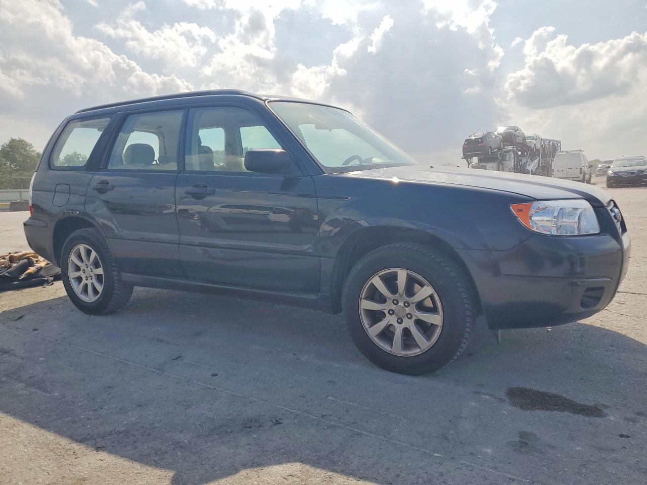 2006 Subaru Forester 2.5x Black vin: JF1SG63686H720170