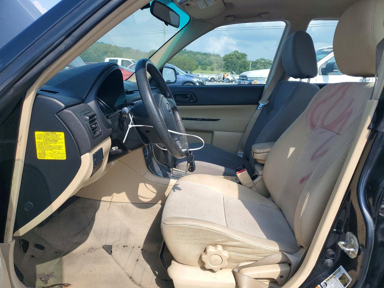 2006 Subaru Forester 2.5x Black vin: JF1SG63686H720170