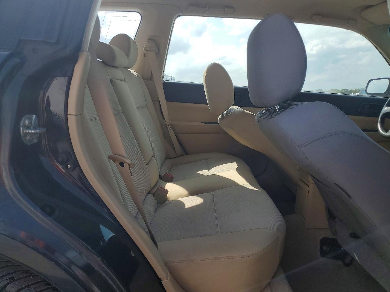 2006 Subaru Forester 2.5x Black vin: JF1SG63686H720170