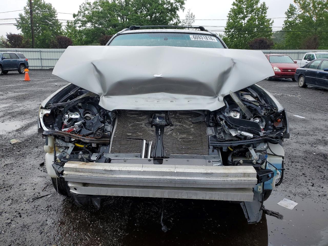 2007 Subaru Forester 2.5x Silver vin: JF1SG63687H726388
