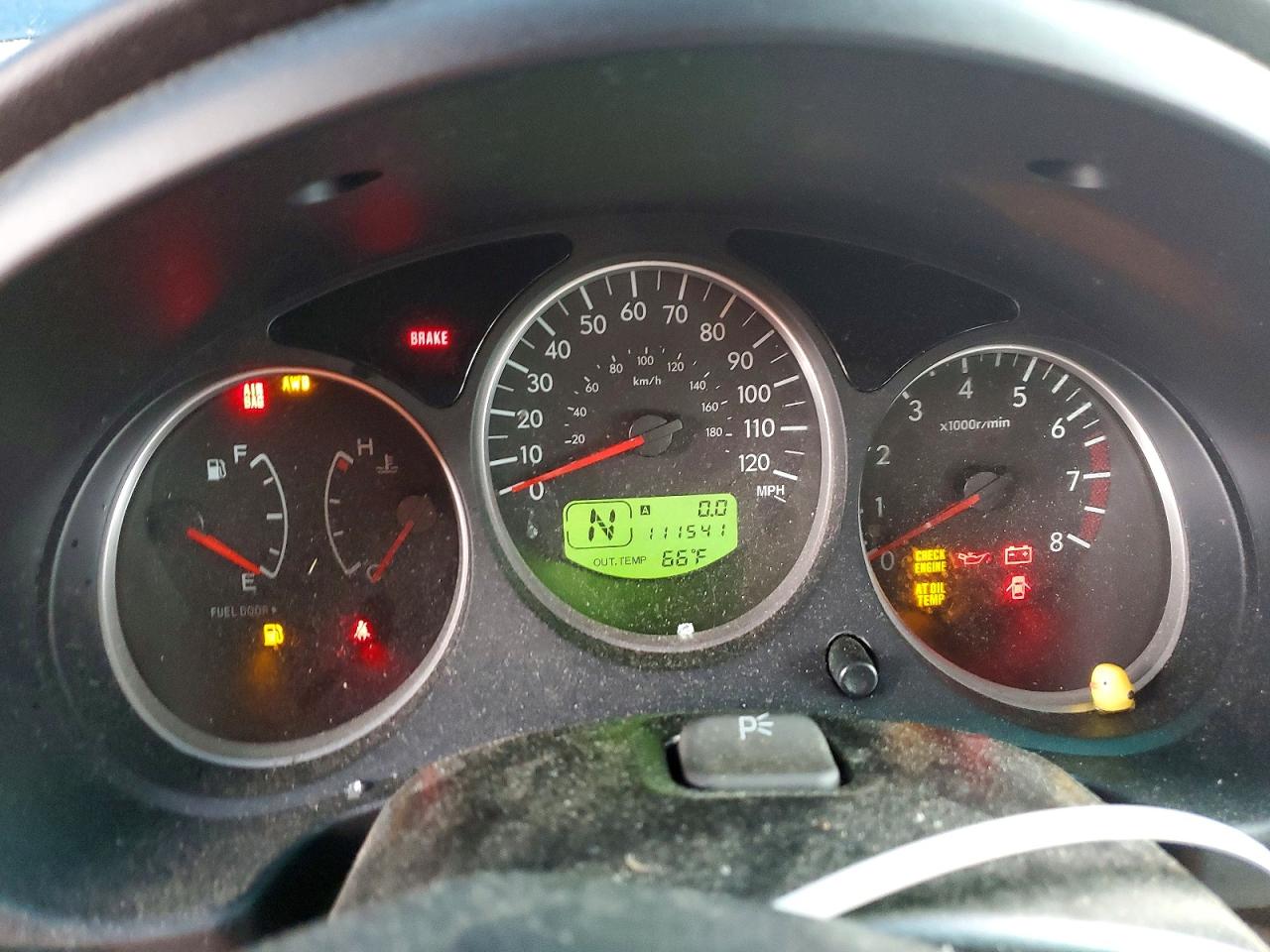 2007 Subaru Forester 2.5x Silver vin: JF1SG63687H726388