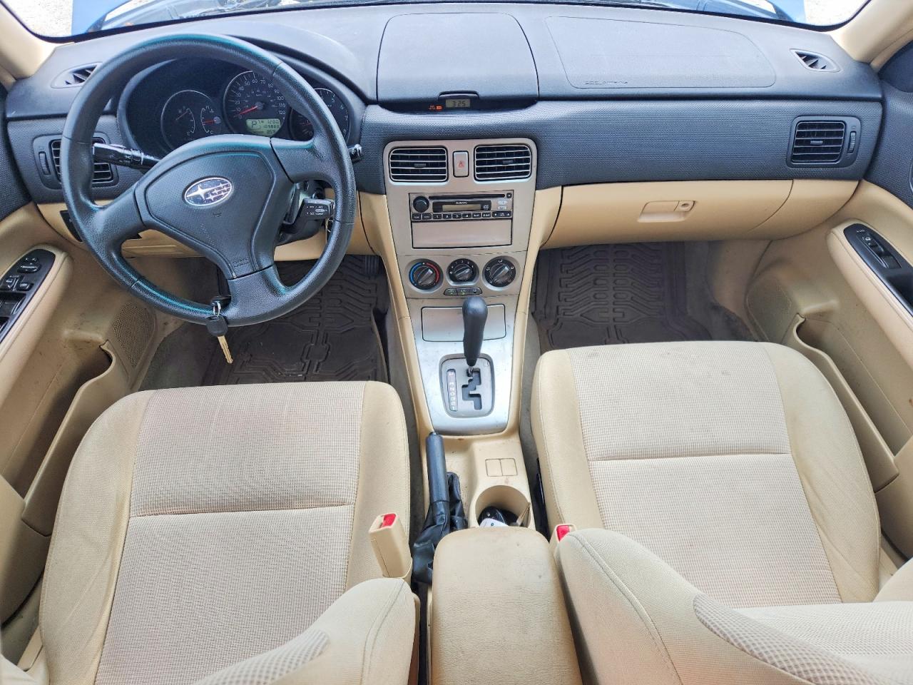 2007 Subaru Forester 2.5x Blue vin: JF1SG63687H730277