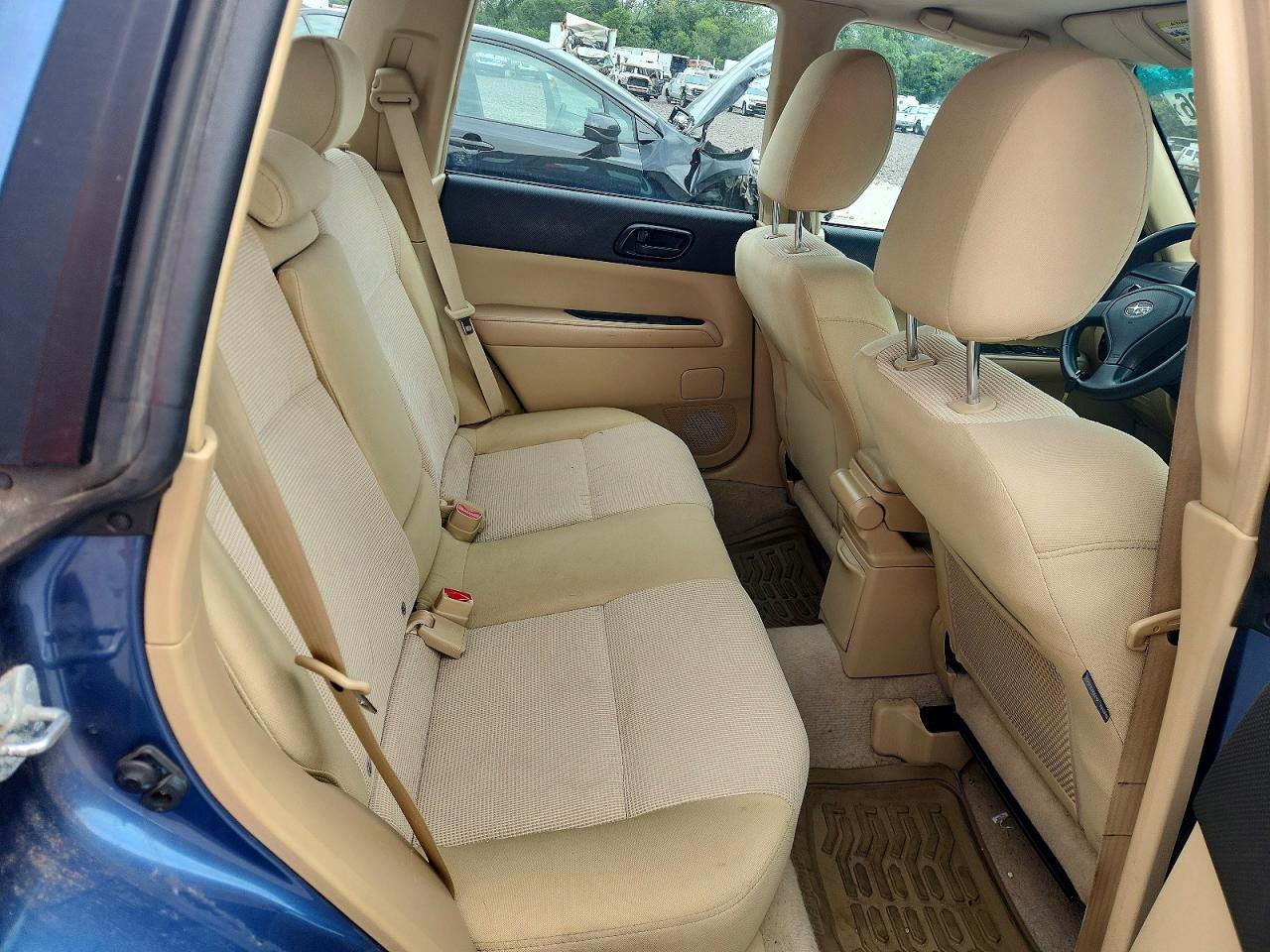 2007 Subaru Forester 2.5x Blue vin: JF1SG63687H730277
