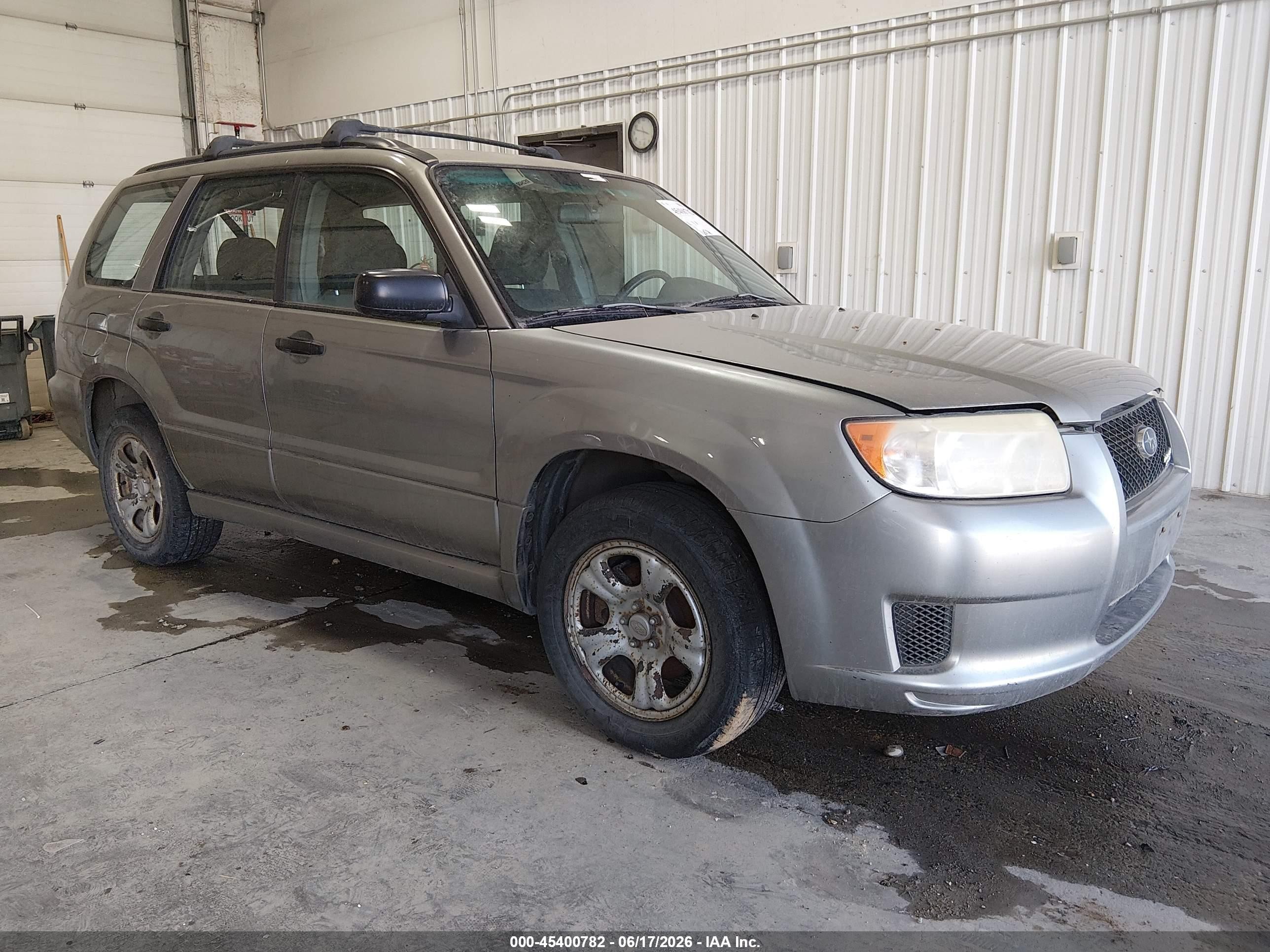 2007 Subaru Forester Sports 2.5x Silver vin: JF1SG63687H735009