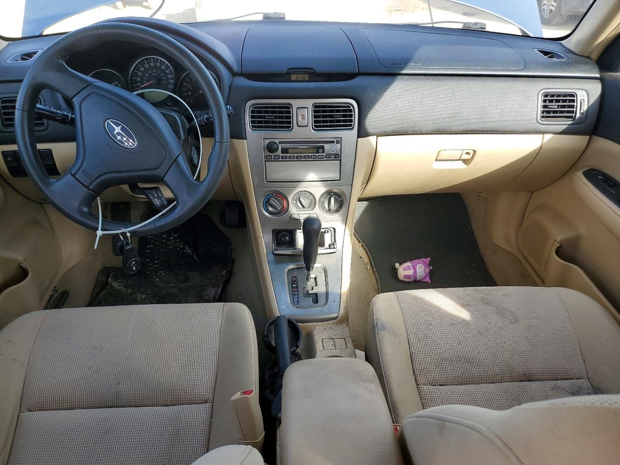 2007 Subaru Forester 2.5x Blue vin: JF1SG63687H744003