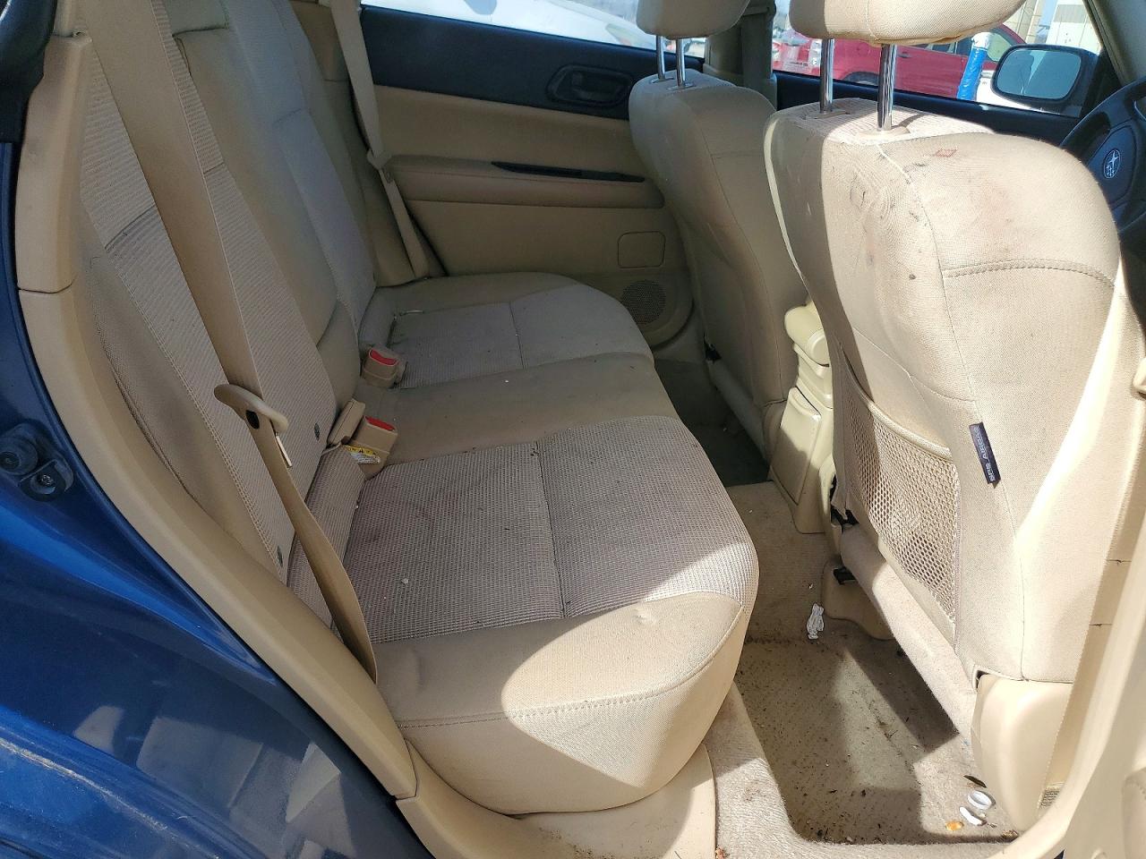 2007 Subaru Forester 2.5x Blue vin: JF1SG63687H744003