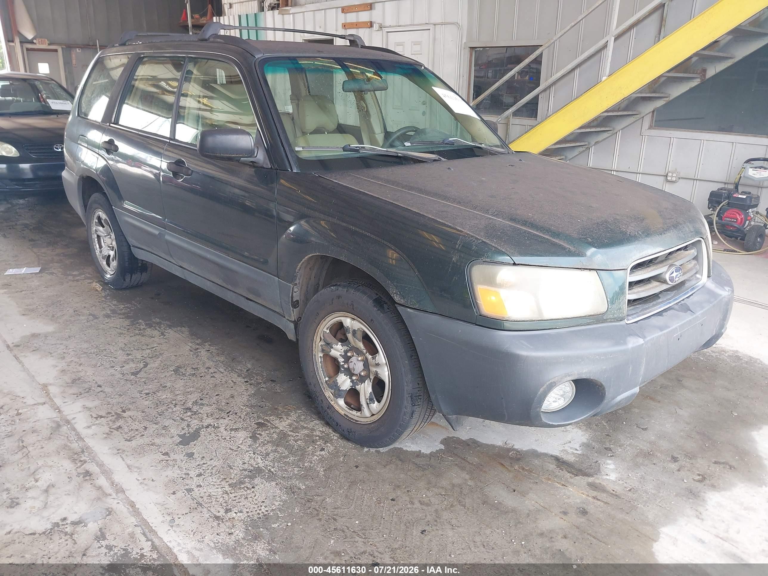 2005 Subaru Forester 2.5x Navy vin: JF1SG63695H714599