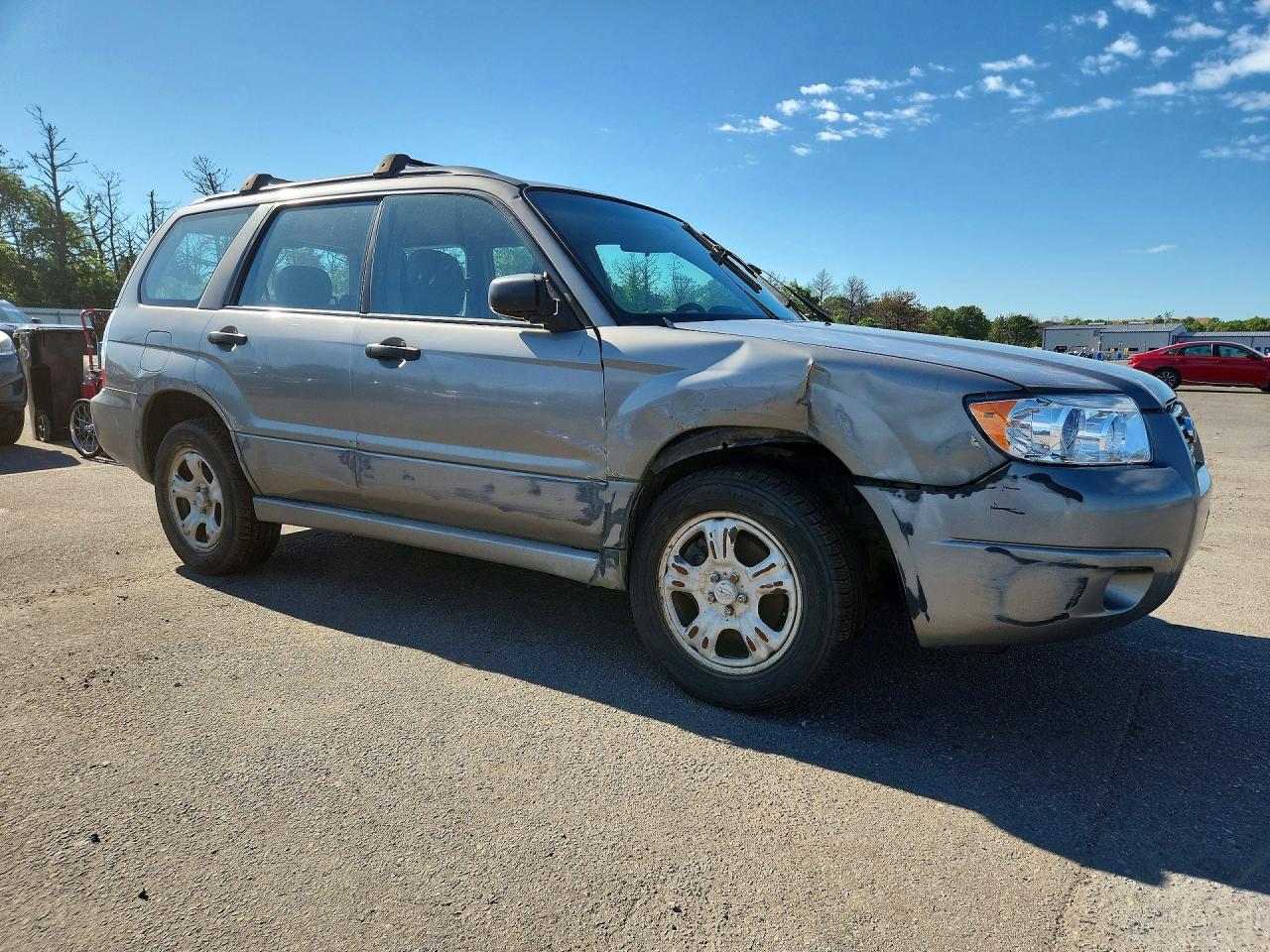 2006 Subaru Forester 2.5x Серый vin: JF1SG63696H705418
