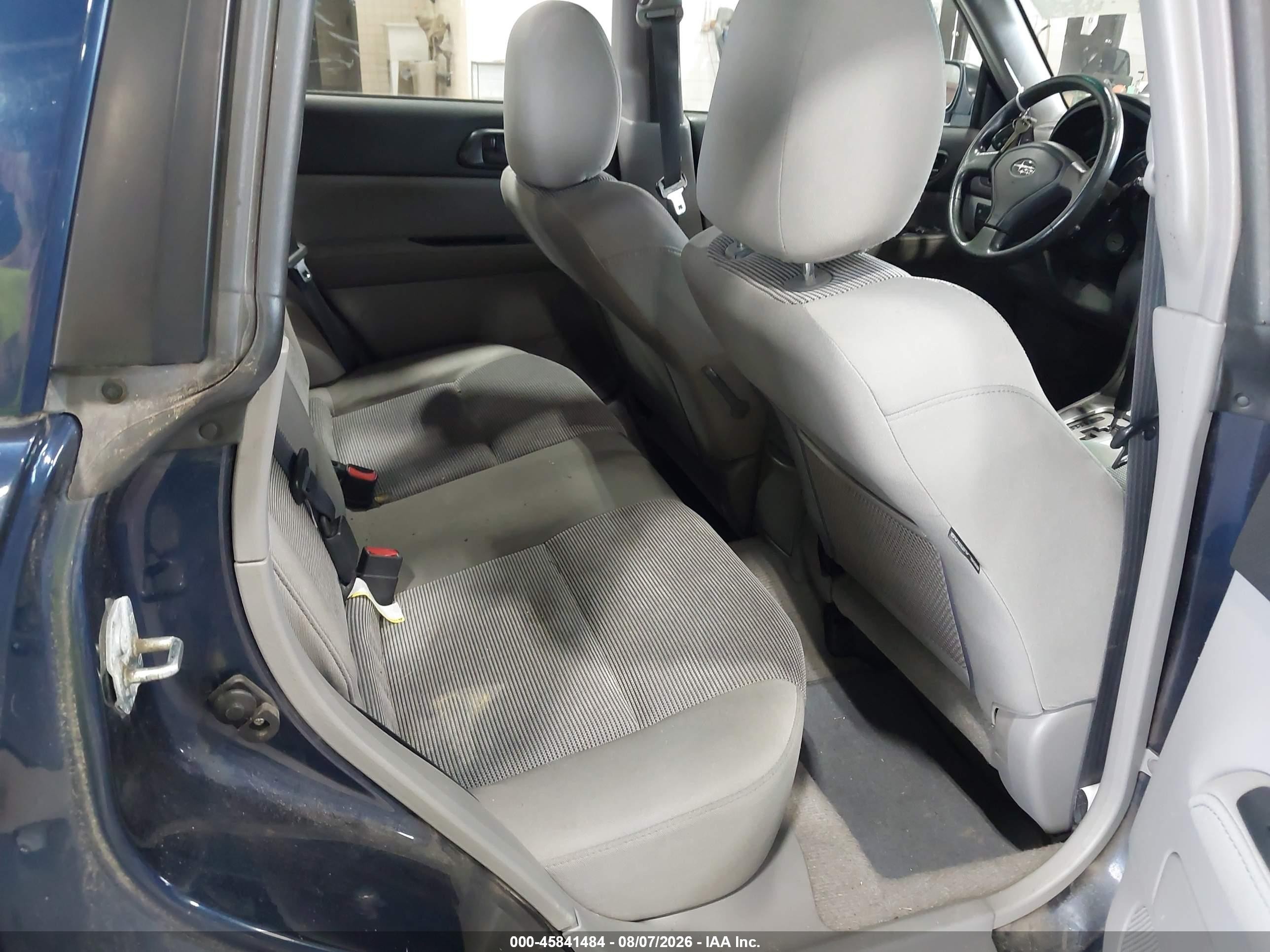 2006 Subaru Forester 2.5x Navy vin: JF1SG63696H741416