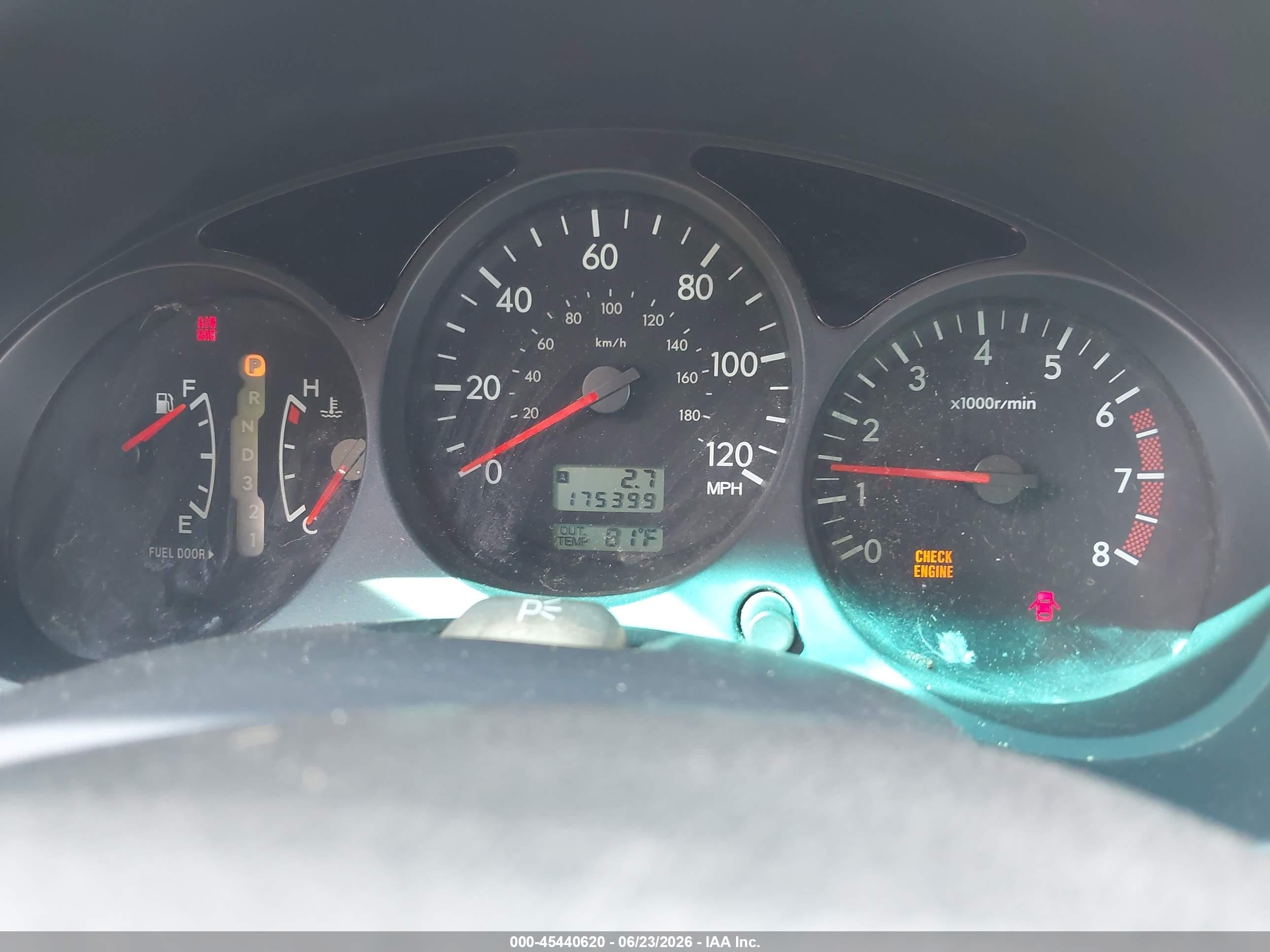 2003 Subaru Forester X Красный vin: JF1SG636X3H721655